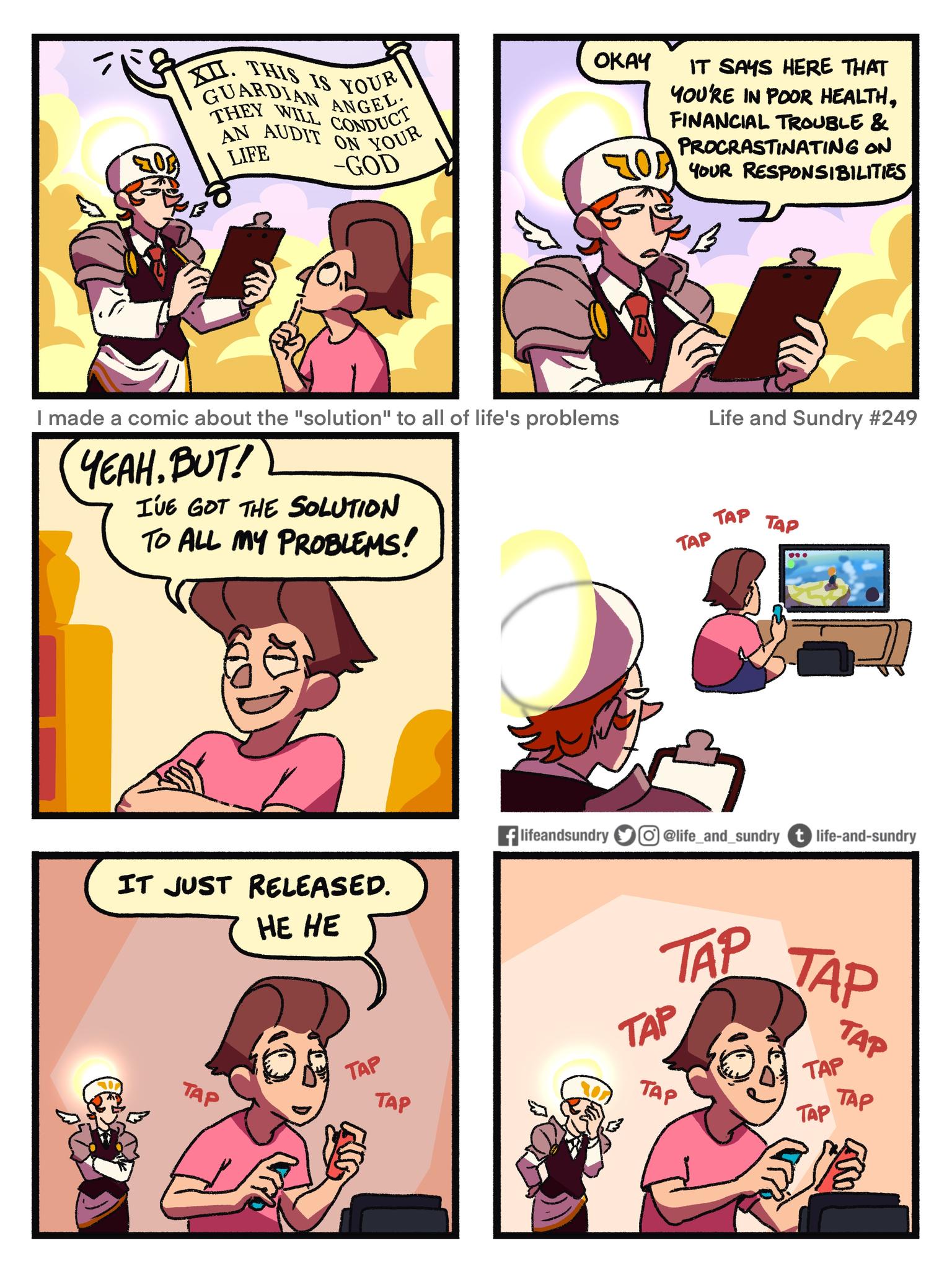 Life and Sundry - I made a comic about the 