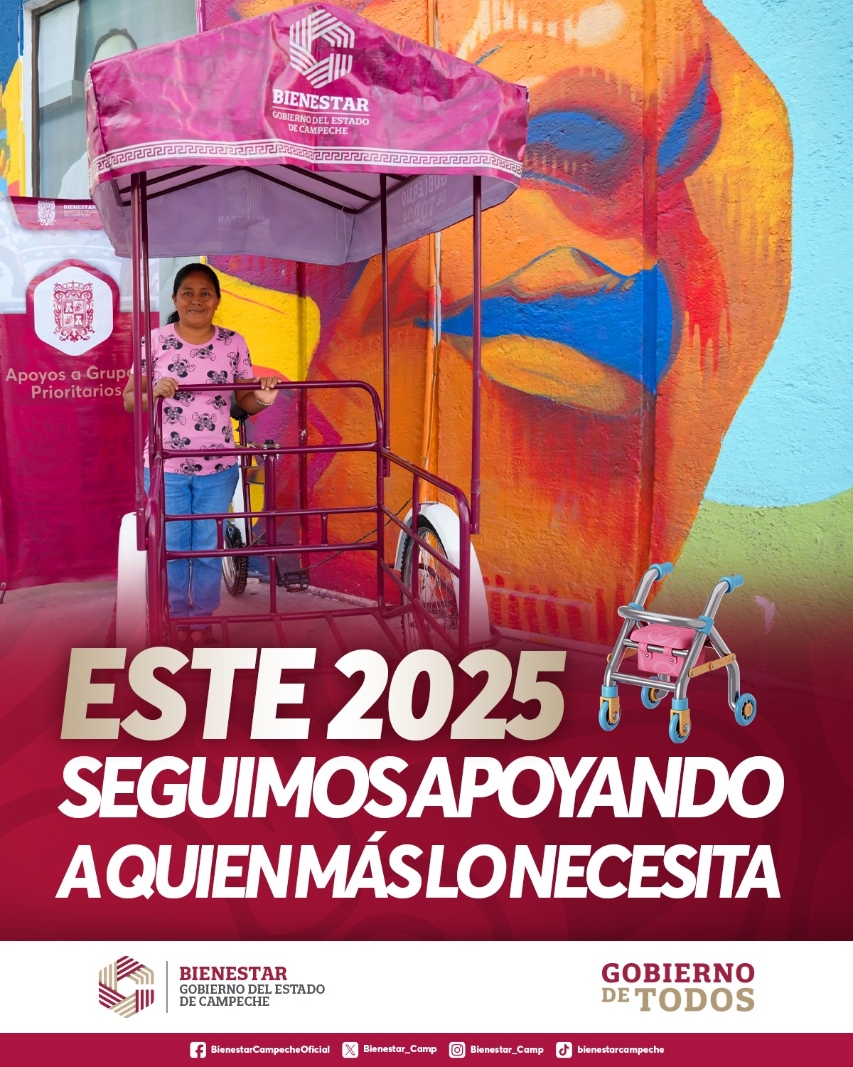 Secretaría - Este 2025, desde la Secretaría de Bienestar, seguimos ...