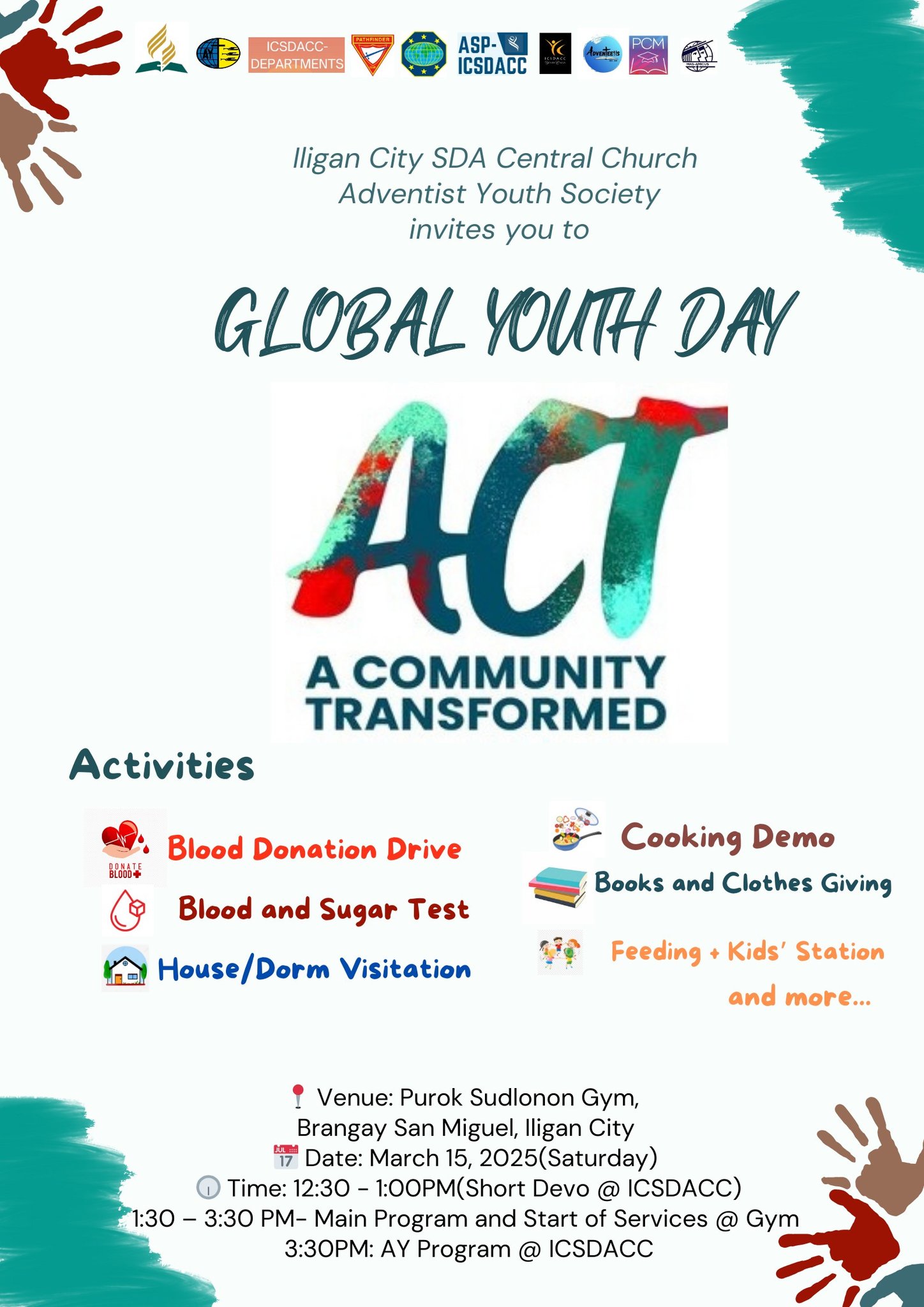 🌍 GLOBAL... - Iligan City SDA Central Church Adventist Youth | Facebook
