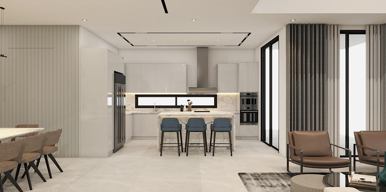 Main Kitchen design proposal for a... - The Prime Interiors
