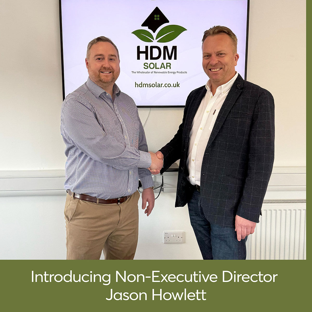 HDM Solar - We're delighted to announce that Jason Howlett... | Facebook