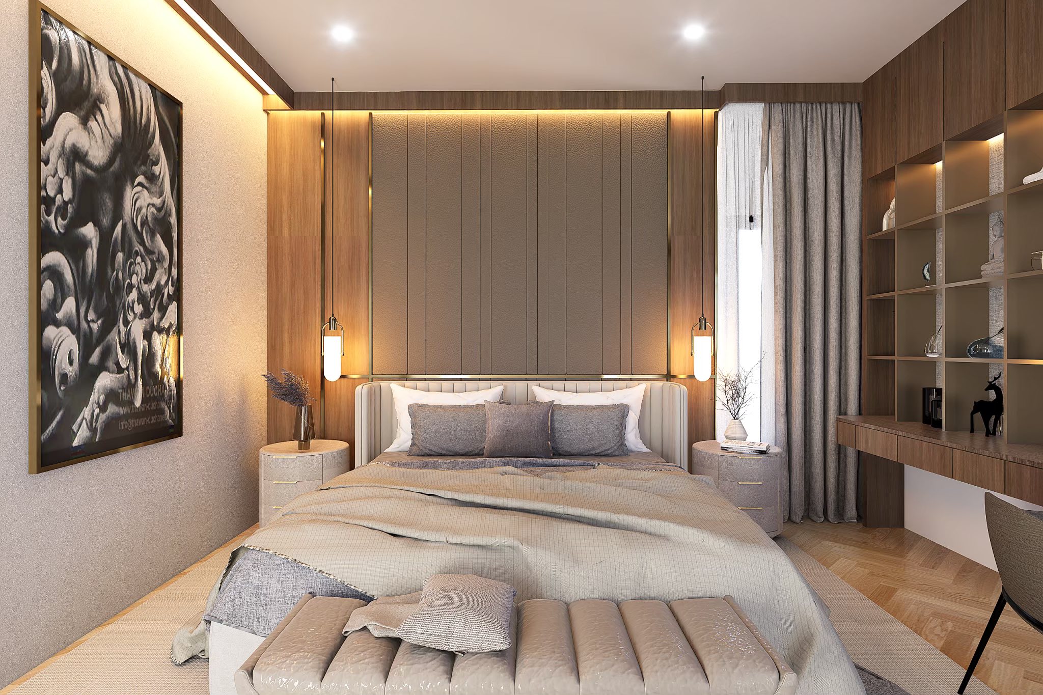KULL - KULL ARCHITECT / INTERIOR DESIGN Project : Poll villa Area : 350 ...