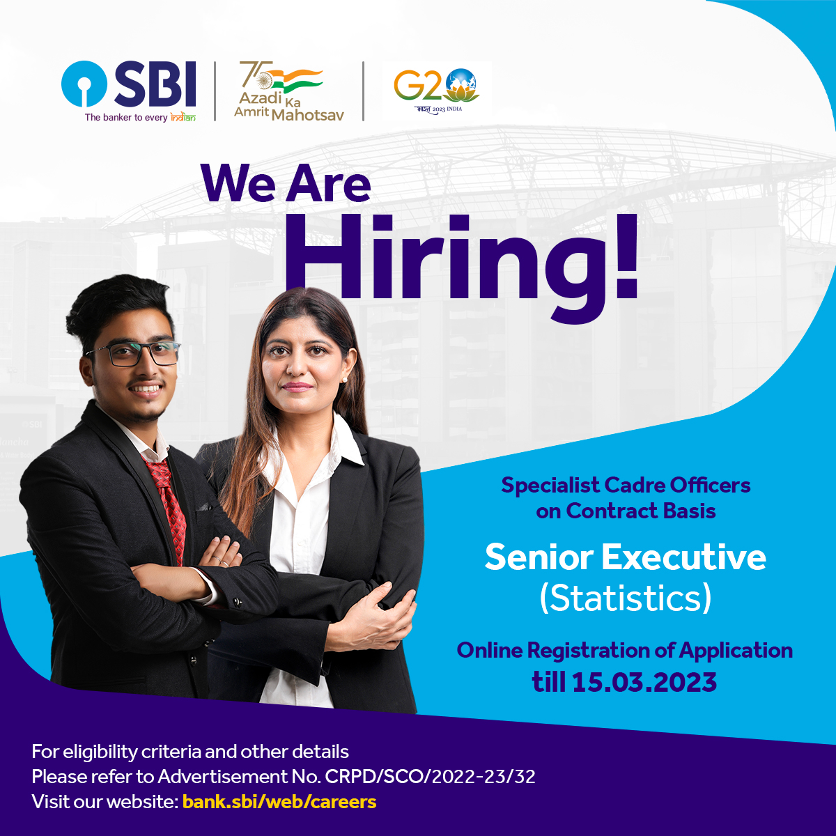 State Bank of India - State Bank of India is hiring Specialist Cadre ...