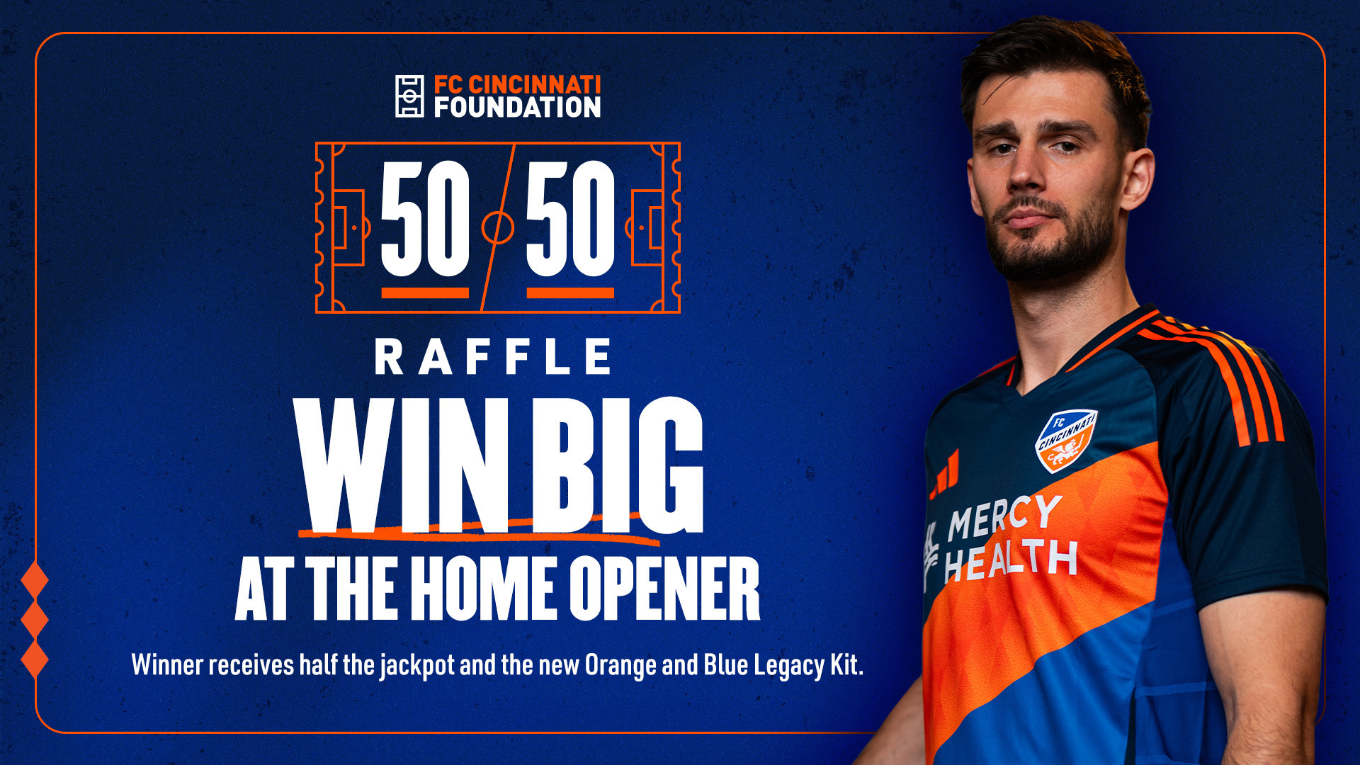 FC Cincinnati Foundation - The Home Opener 50/50 Raffle is NOW OPEN! 🚨 ...