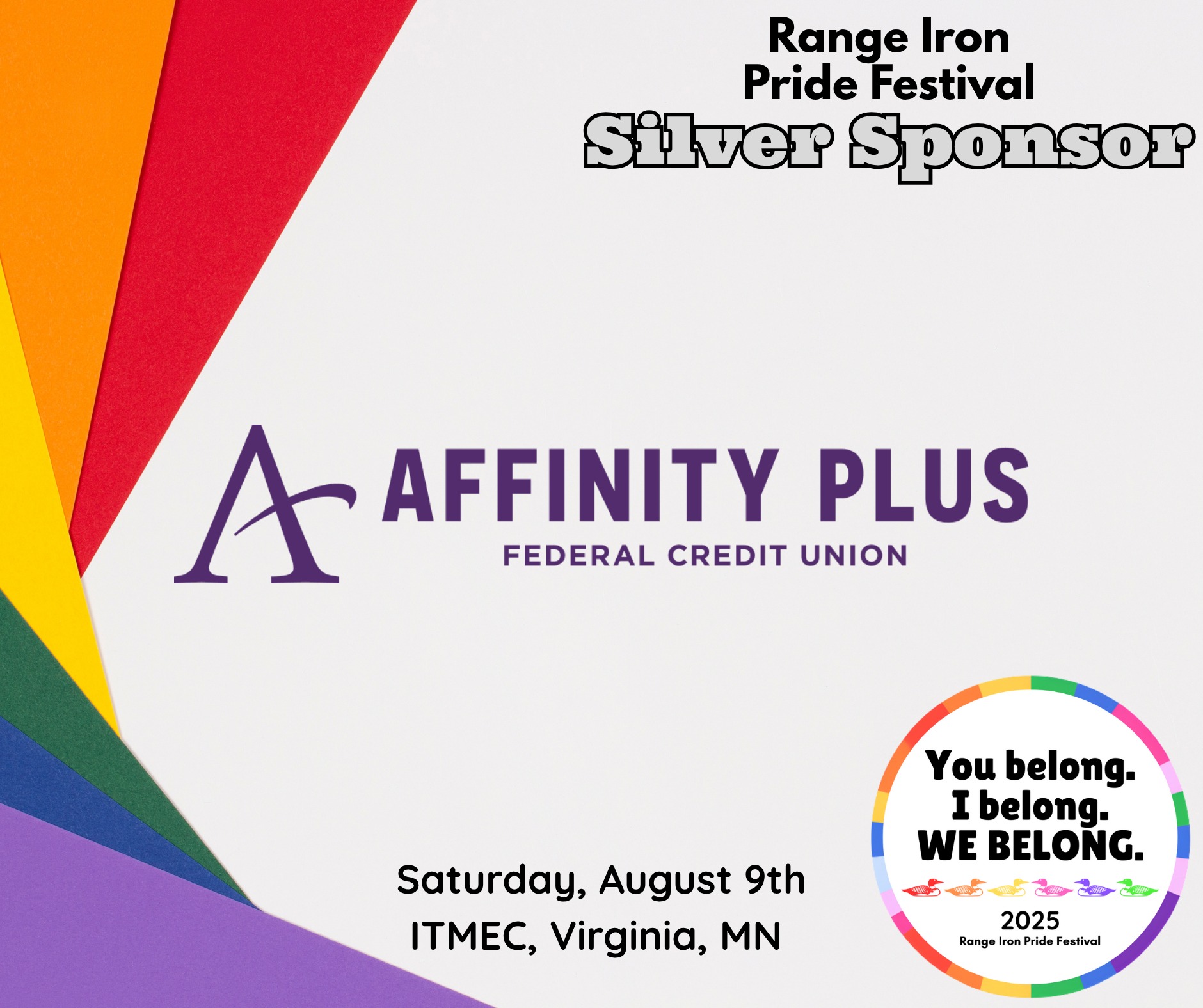 Range - SILVER SPONSOR SPOTLIGHT We’re proud to recognize Affinity Plus ...