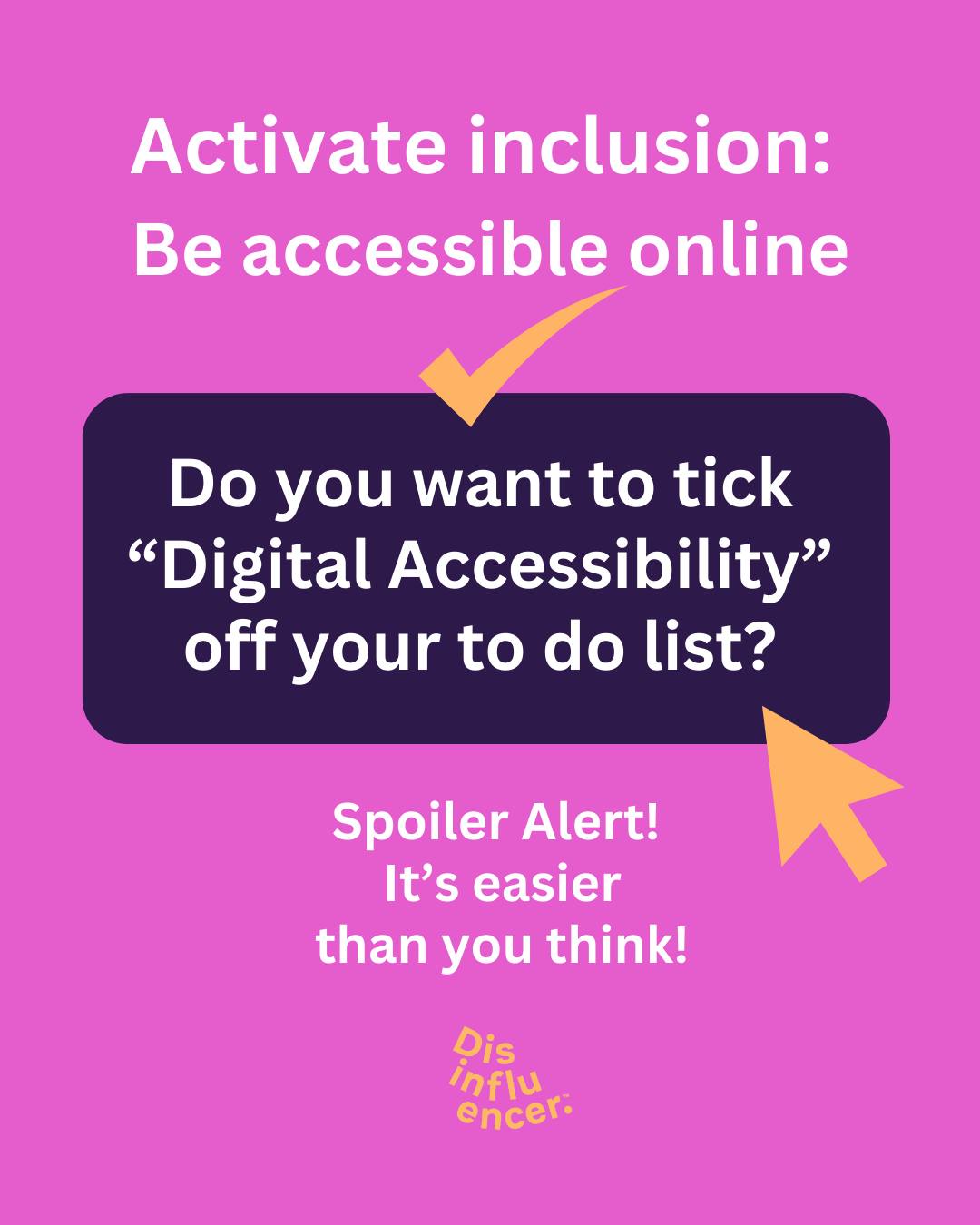 Bega - ♦️♦️ONLINE DIGITAL INCLUSION COURSE Activate Inclusion is your ...