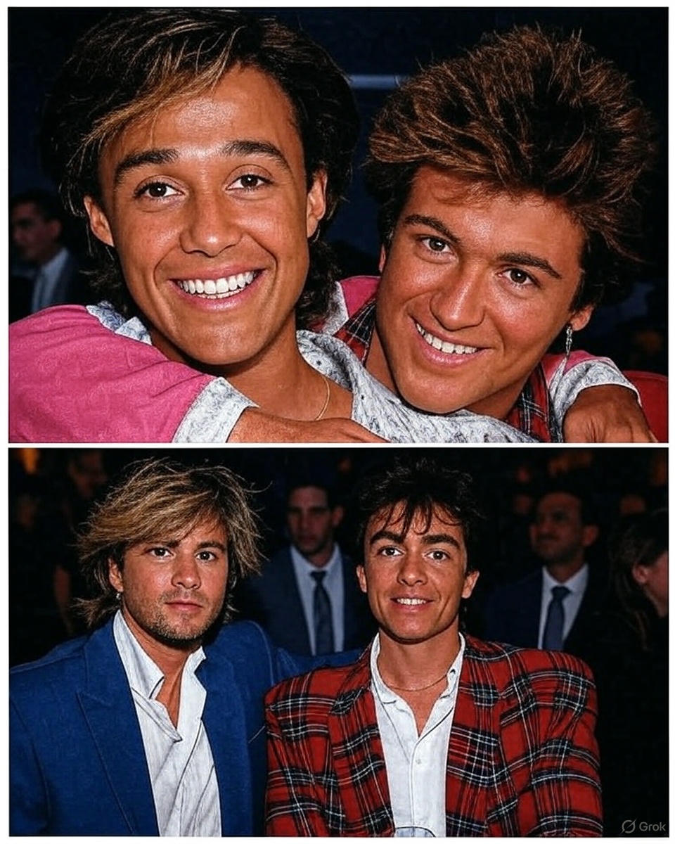 Andrew Ridgeley reveals the story behind this iconic Wham! photo