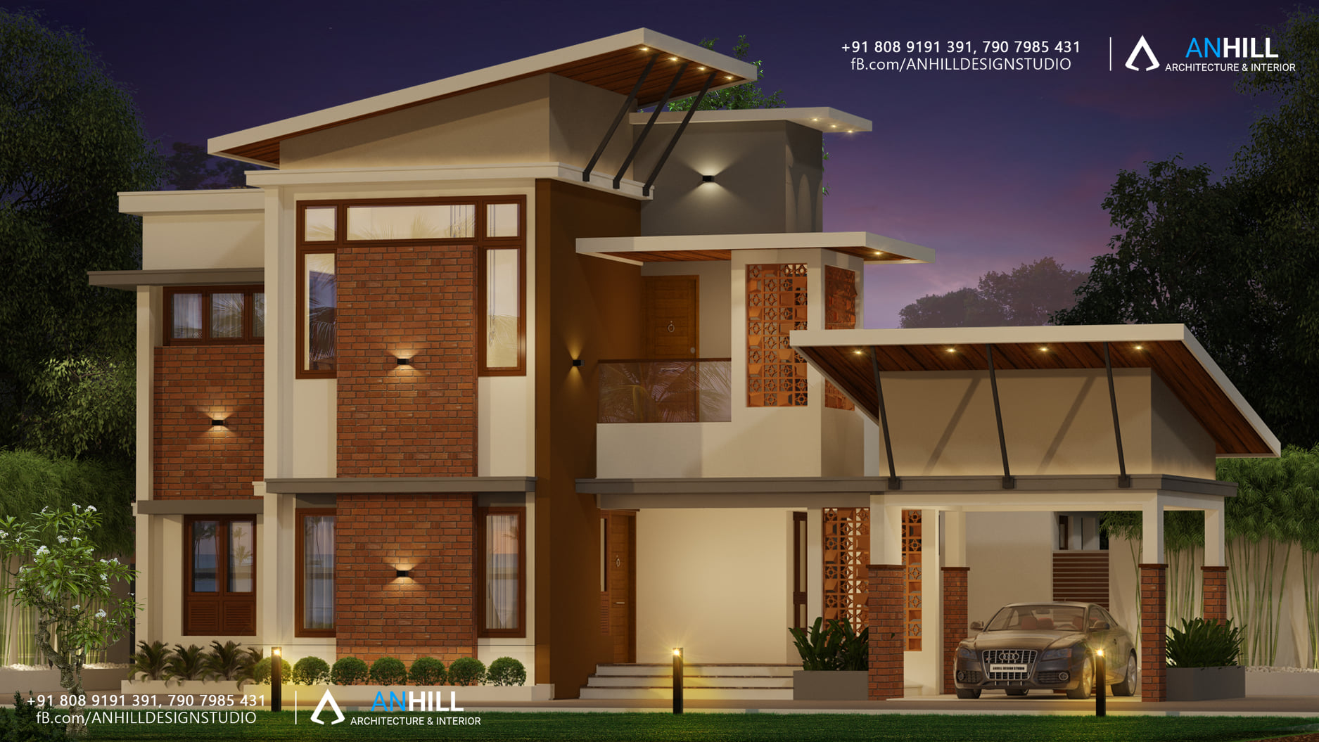 AnHill Architecture & Interior Design Studio - Kerala