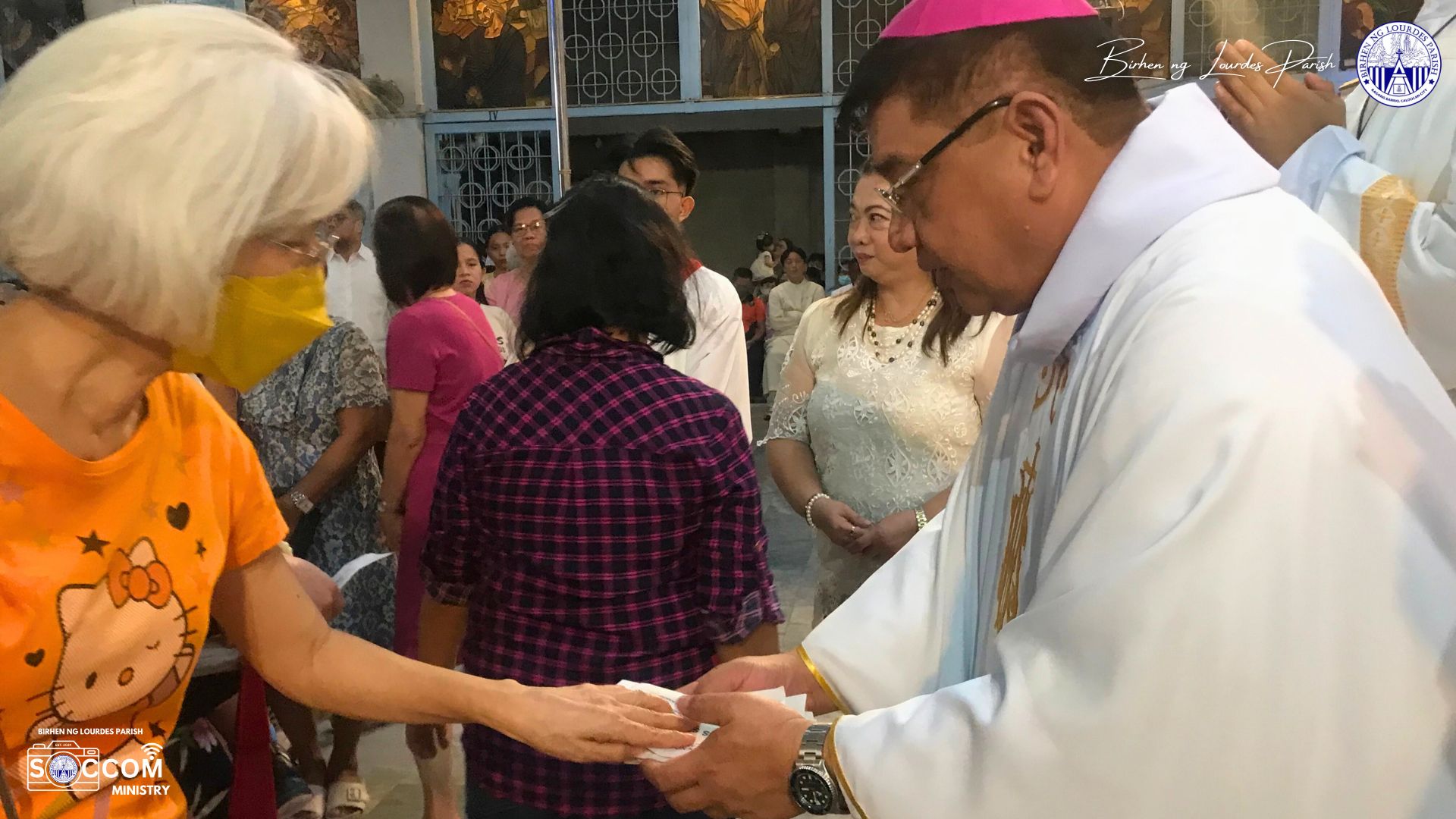 Birhen - 𝐓𝐈𝐍𝐆𝐍𝐀𝐍 Mga larawang kuha sa ginanap na Fiesta Mass na may ...