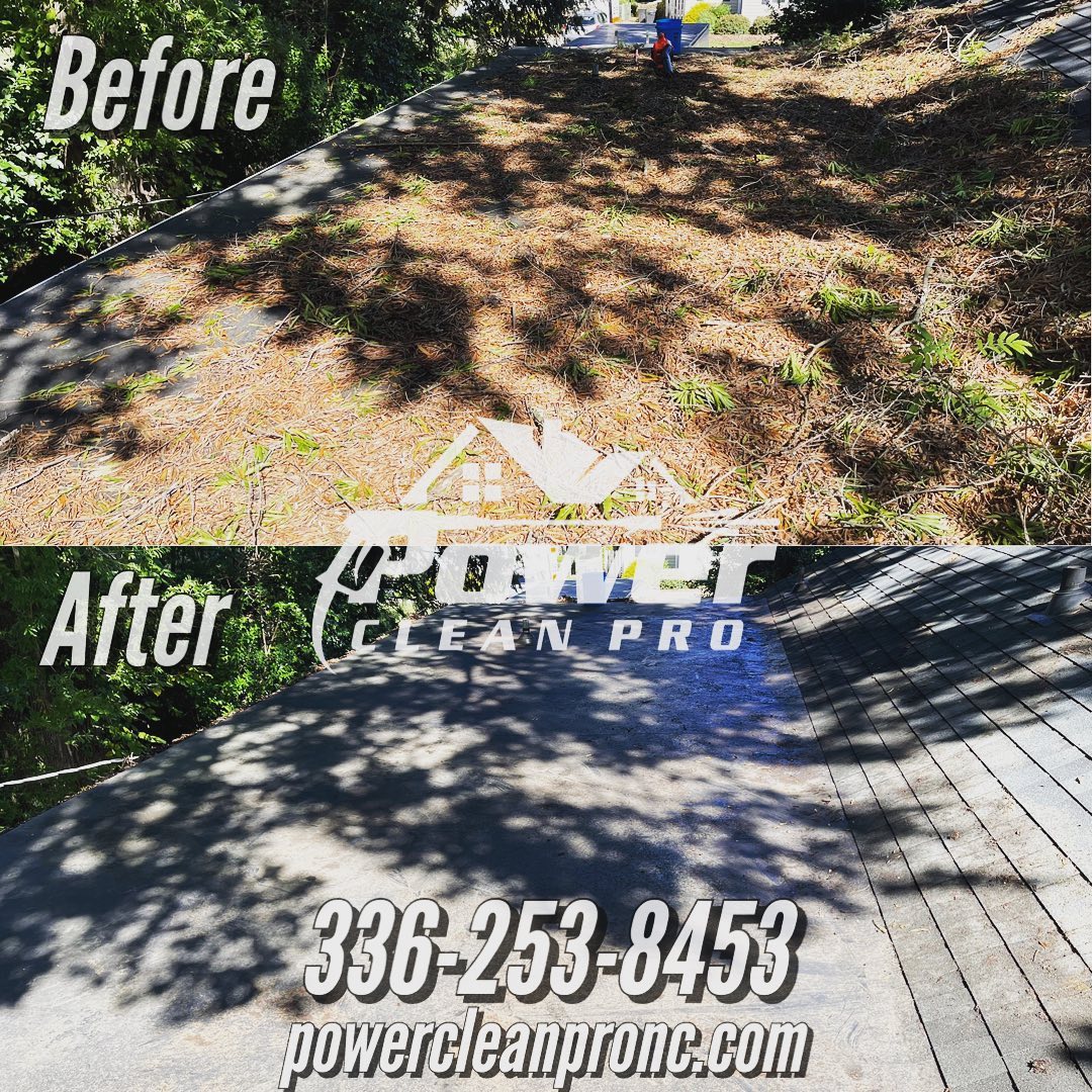 Power Clean Pro - Yes, that’s a roof before and after!...