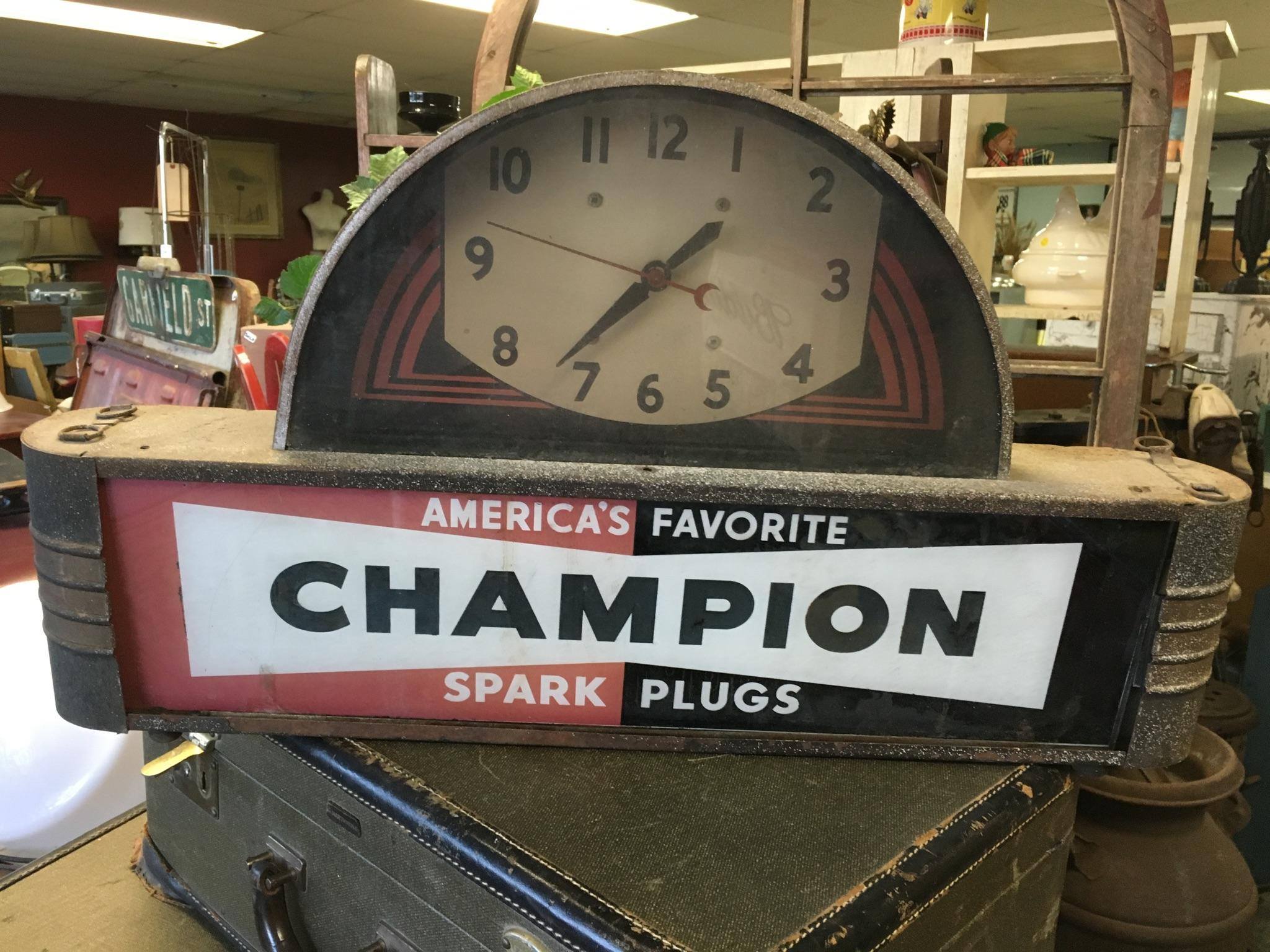 Vintage - Vintage Champion clock for man cave. $299 | Facebook