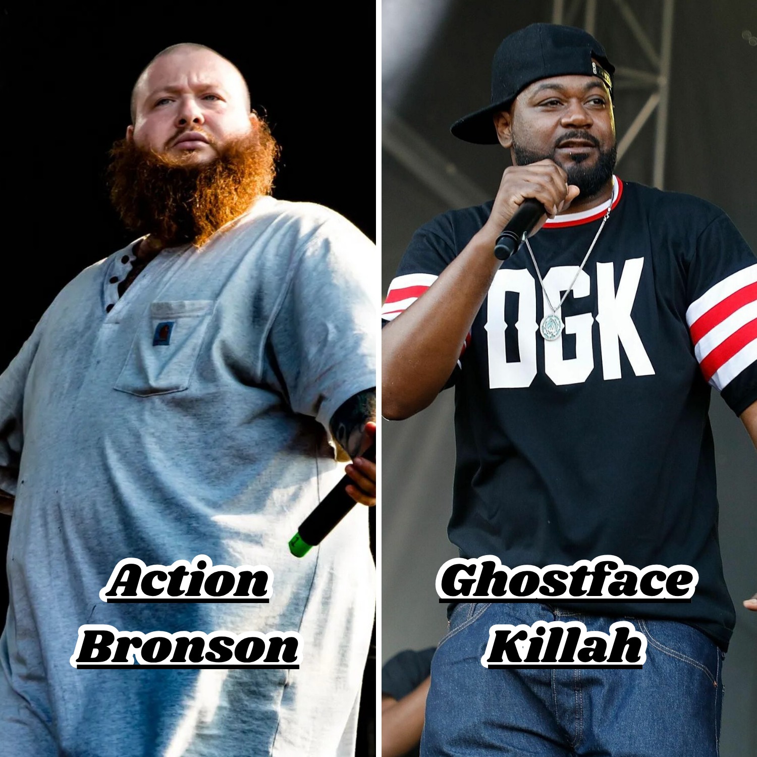 Ghostface Killah and Raekwon are iconic members of the Wu-Tang 