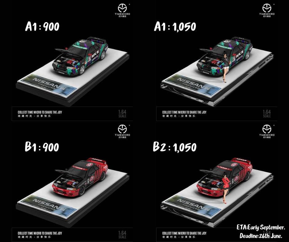 TimeMicro 1:64 Nissan S15 Silvia diecast model review