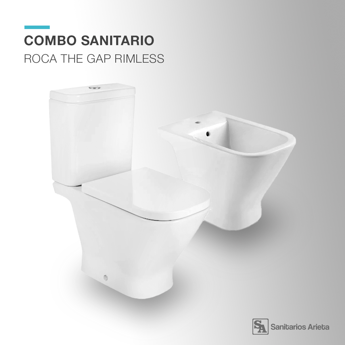 El combo sanitario Roca The Gap... - Sanitarios Arieta | Facebook