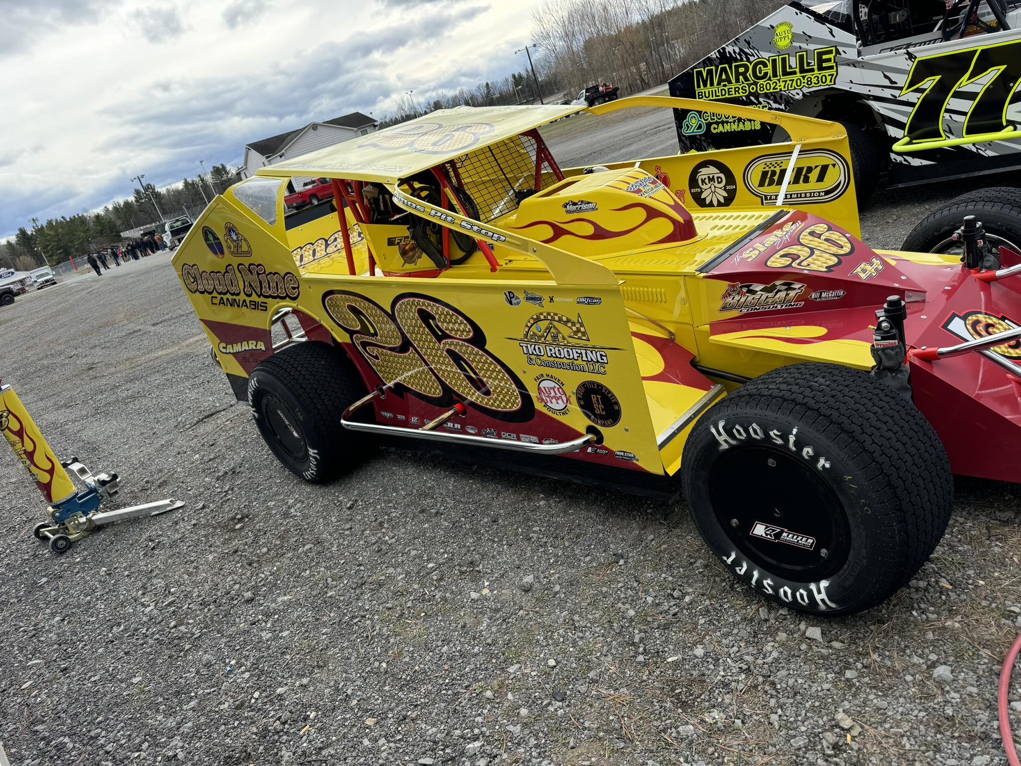 Dave - Beautiful day at Airborne Park Speedway to log some practice ...