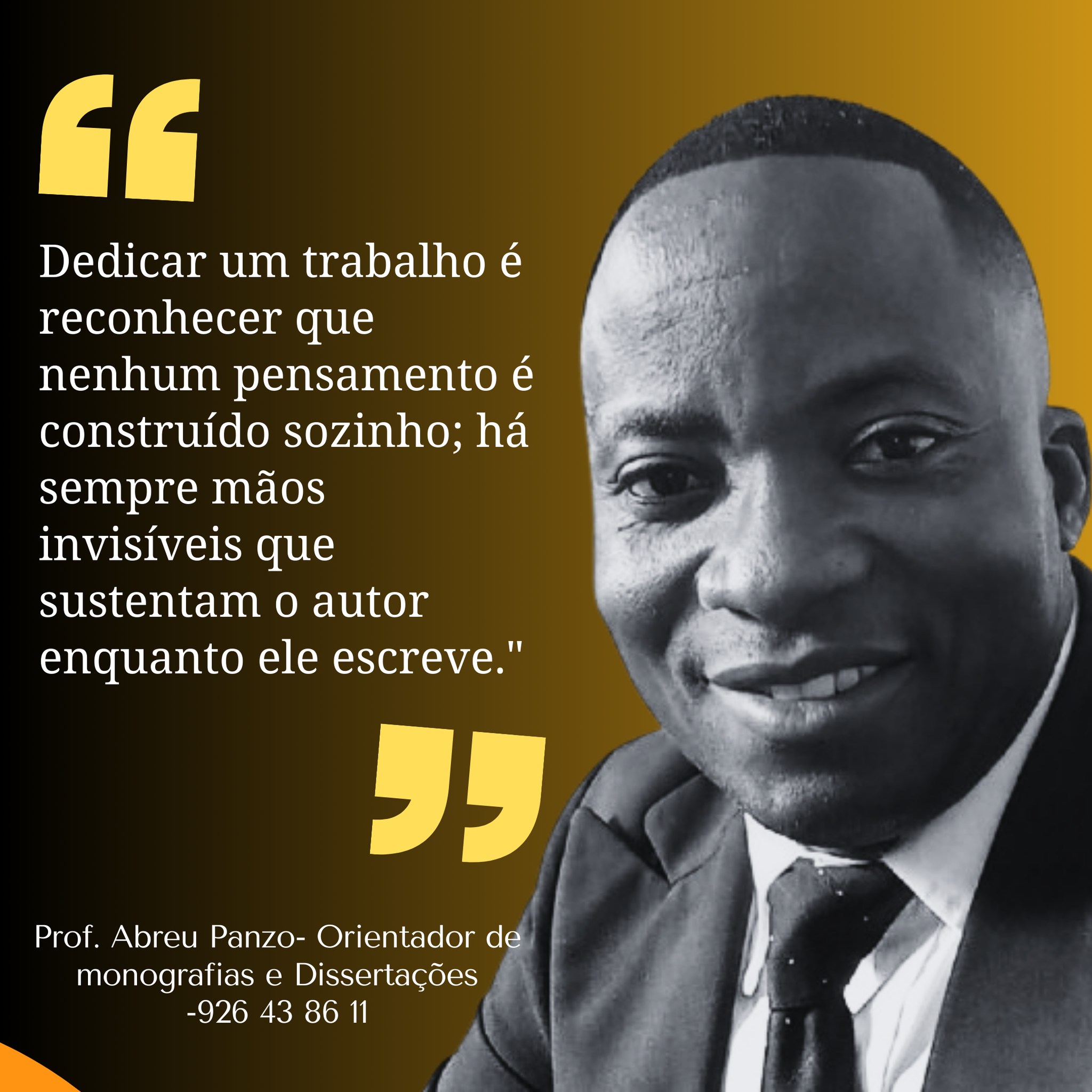 Abreu Panzo- análise e revisão de trabalhos académicos