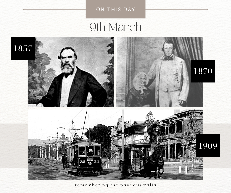 Remembering the Past Australia - ON THIS DAY – 9th March 1787 – In ...