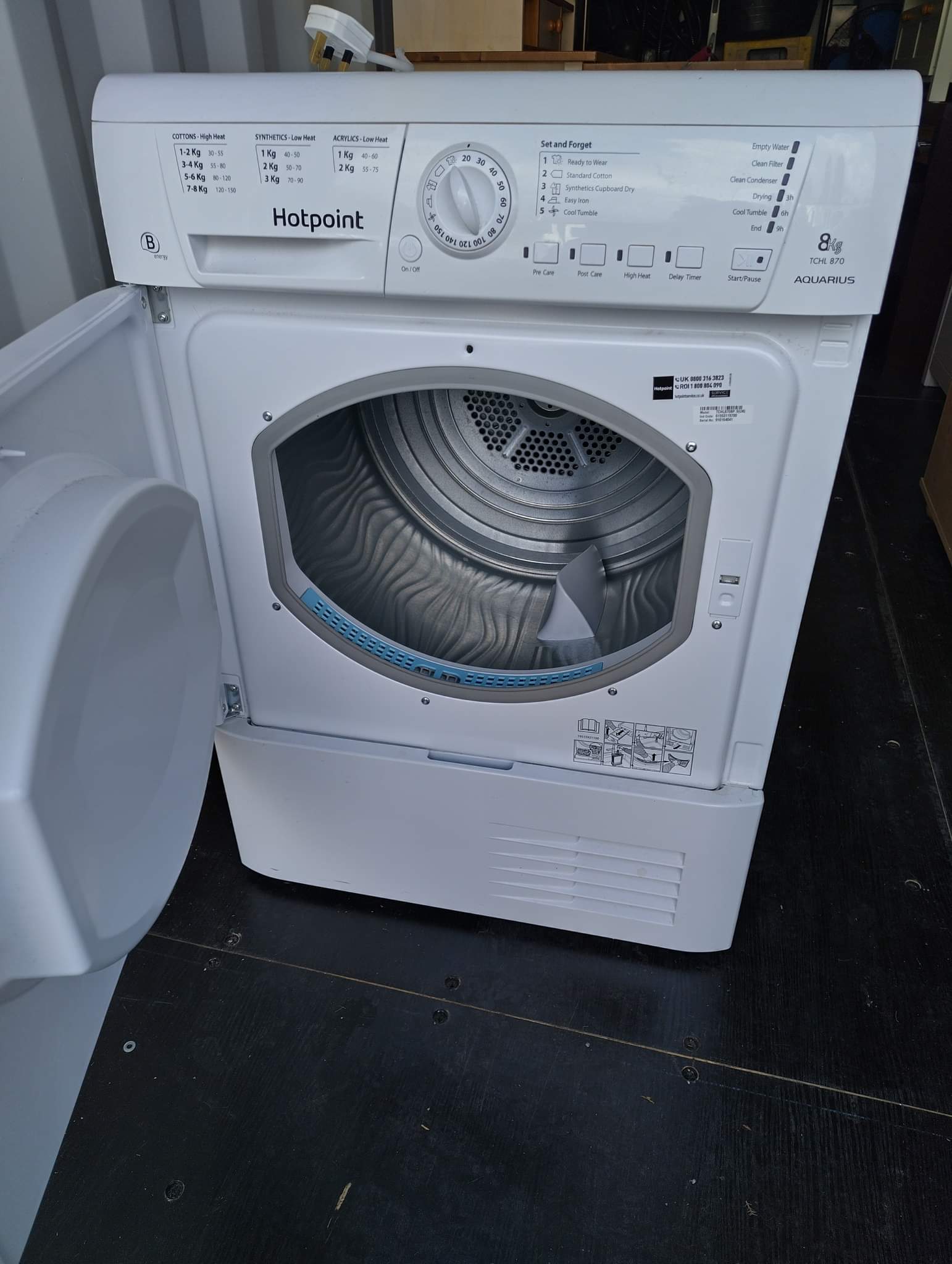 hotpoint-tumble-drier-dryers-tattershall-facebook-marketplace