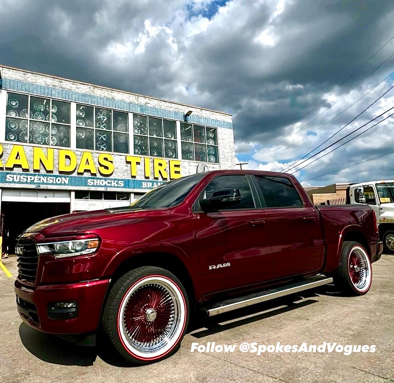 Spokes - First 2025 Dodge RAM on RedLine Spokes & Vogues #Dodge # ...