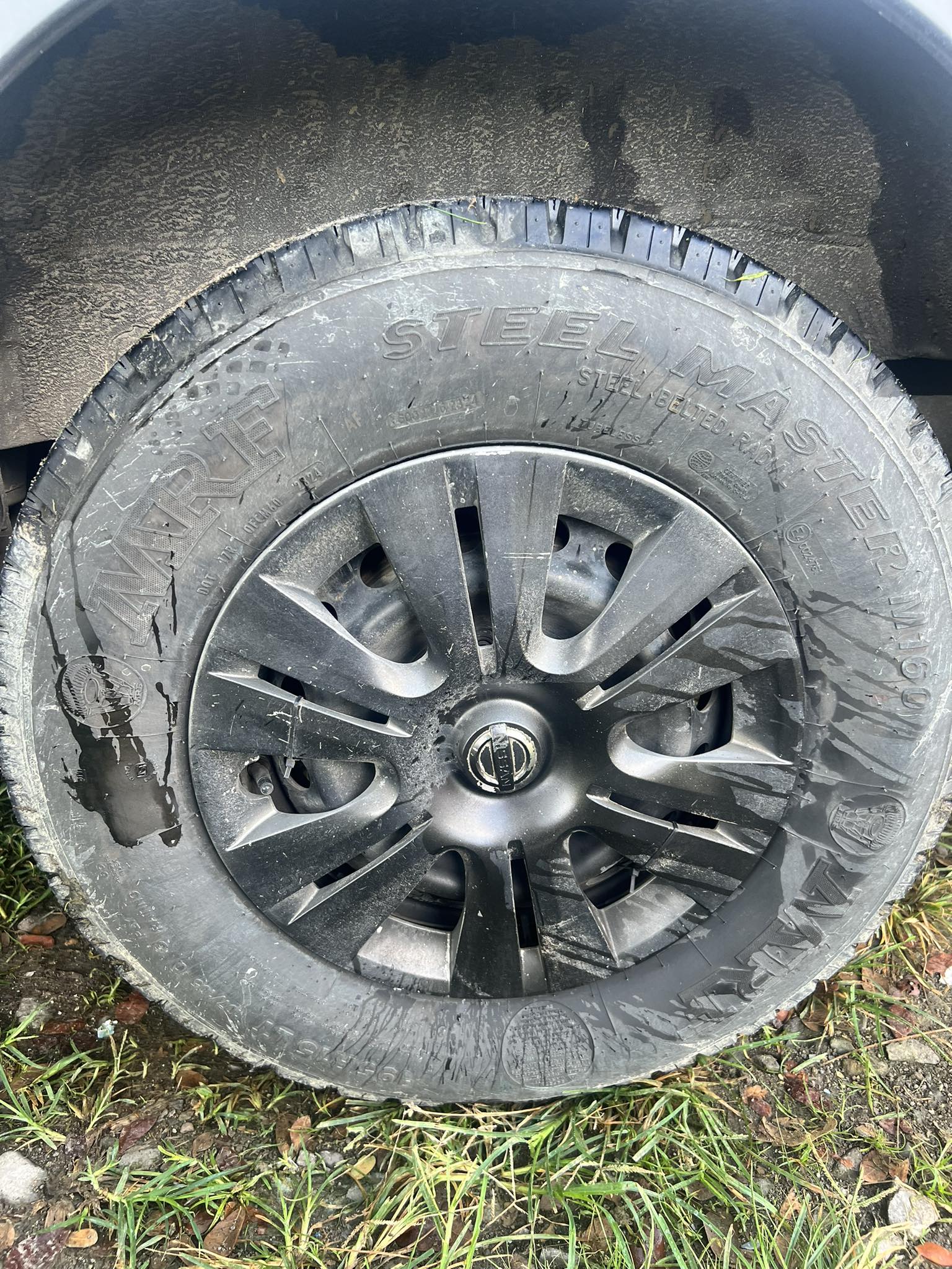 What is the model of MRF tire with size 4.50 x 12?