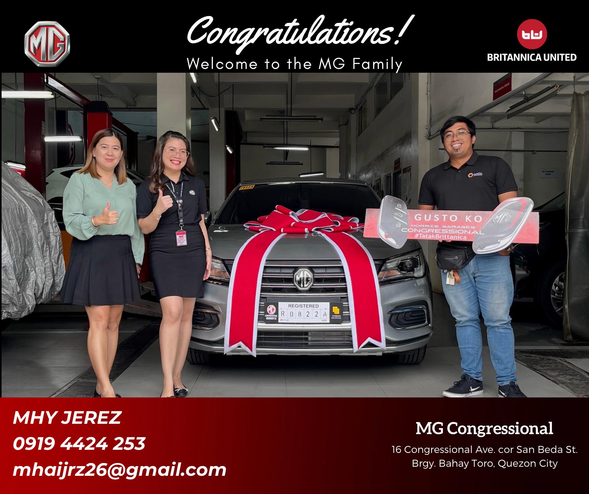 New MG Owner 🤝 MG5 Style 2025... - MG Greenhills-Mhy Jerez | Facebook