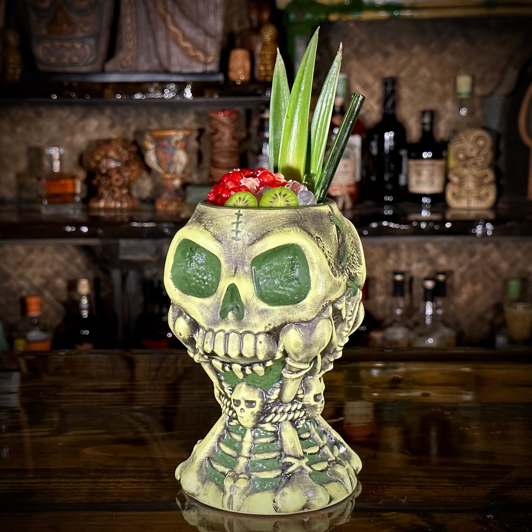 Introducing Calix Mortis II Tiki Mug, designed by Jeff Granito