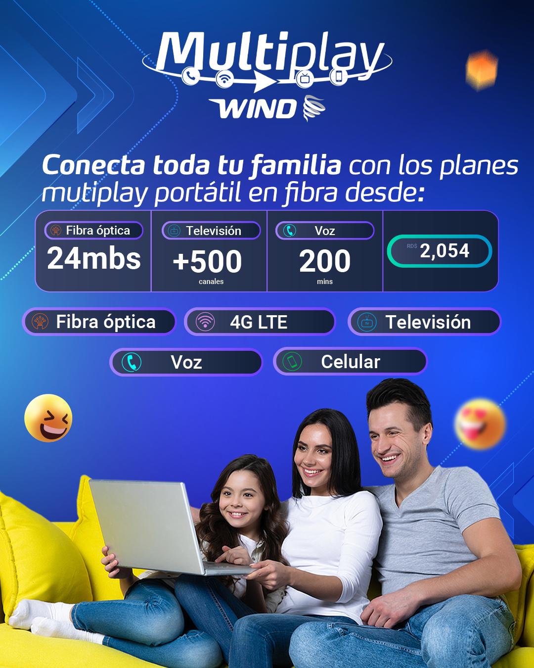 WIND telecom - Conecta a toda la familia con los planes de... | Facebook