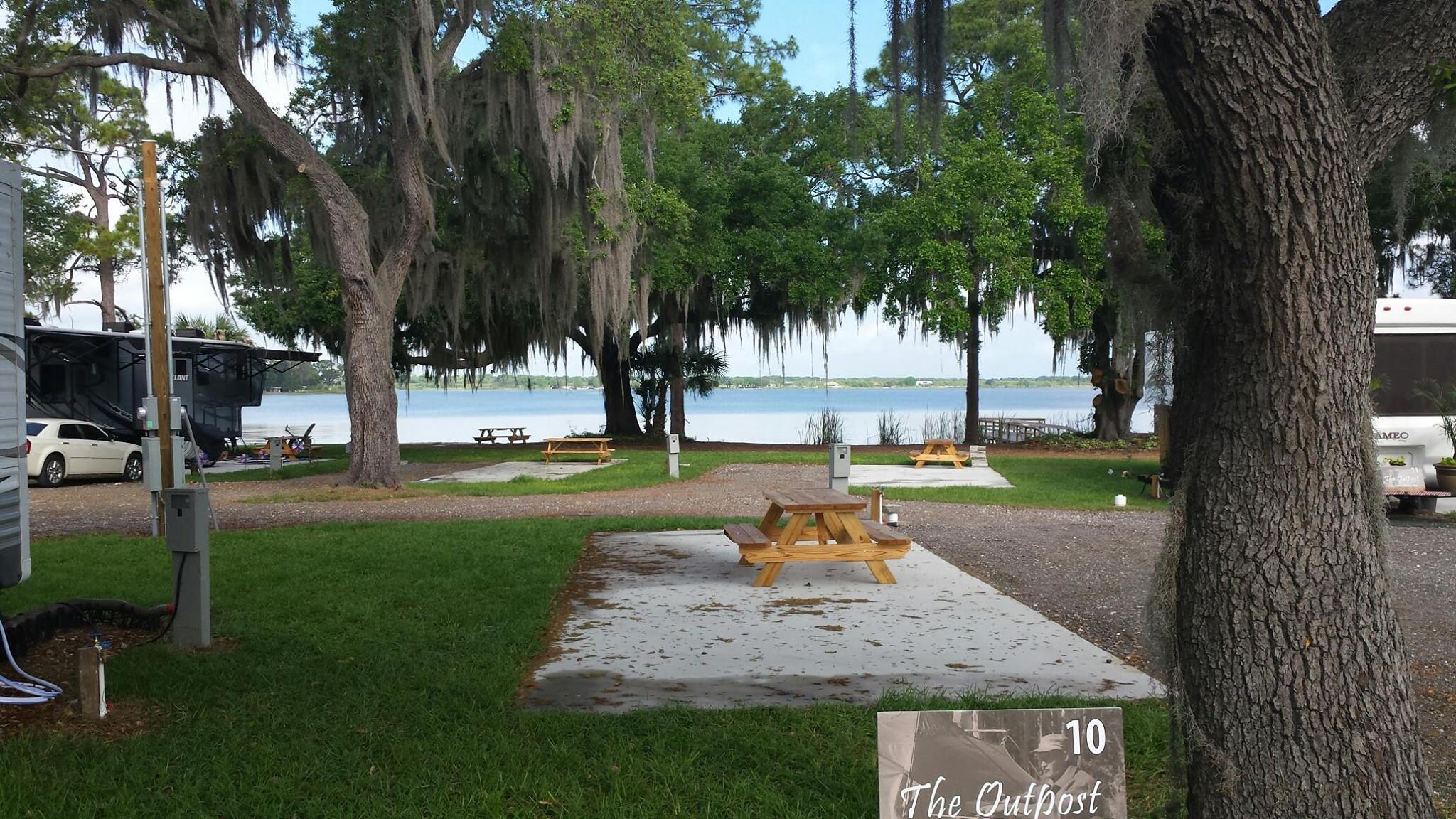The view from 10, 12 and 13 this... - The Outpost RV Resort