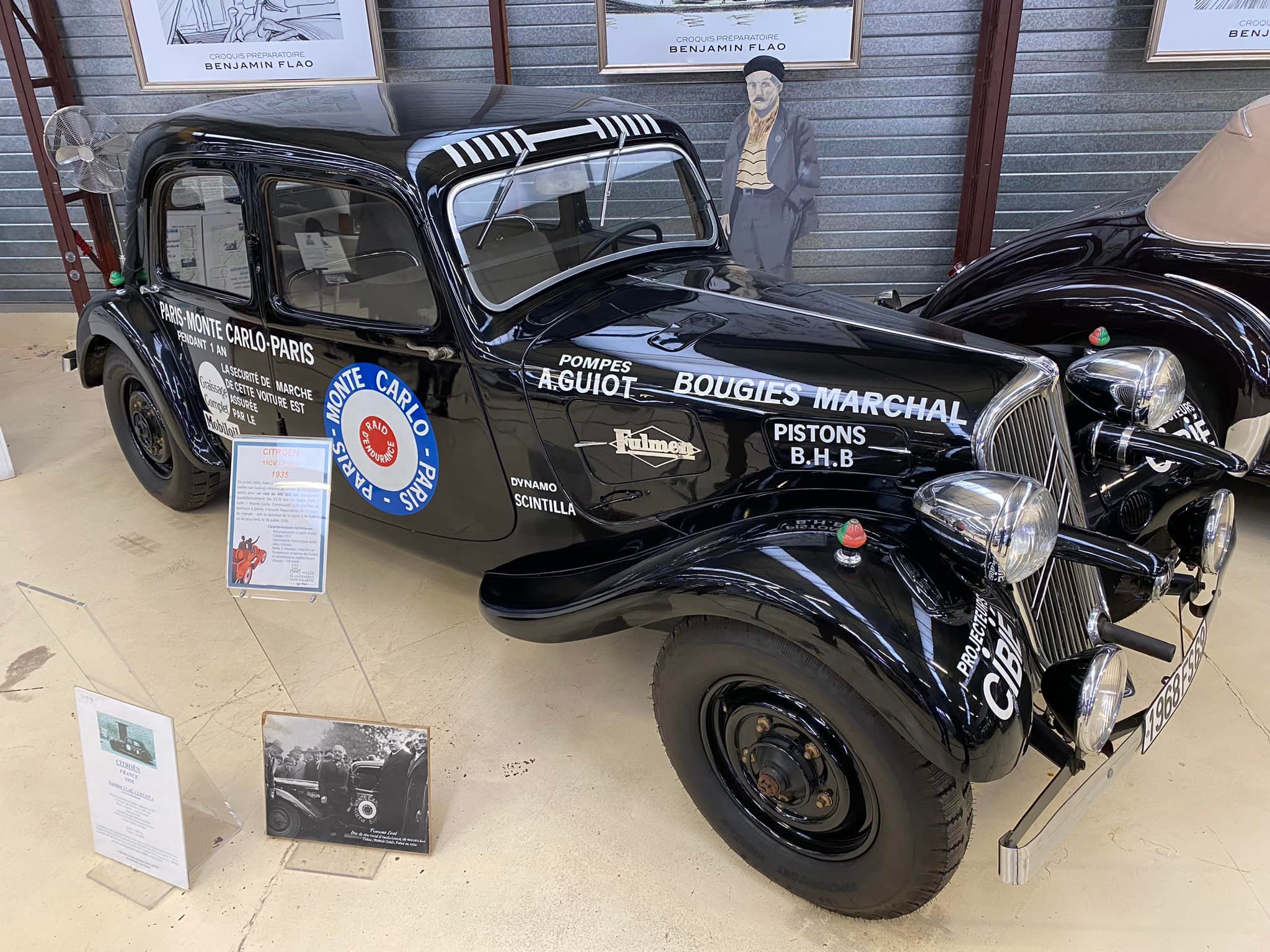 400.000km old citroen in a french museum In 1935 the frenchman