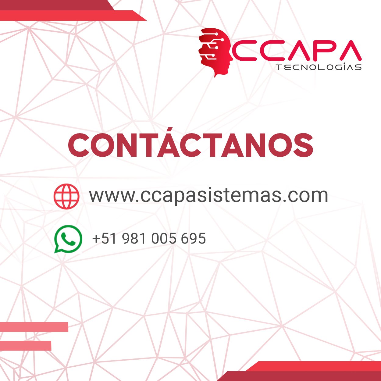 😉🤝¡Con... - CCAPA Tecnologías de Información SAC - Lima - Perú