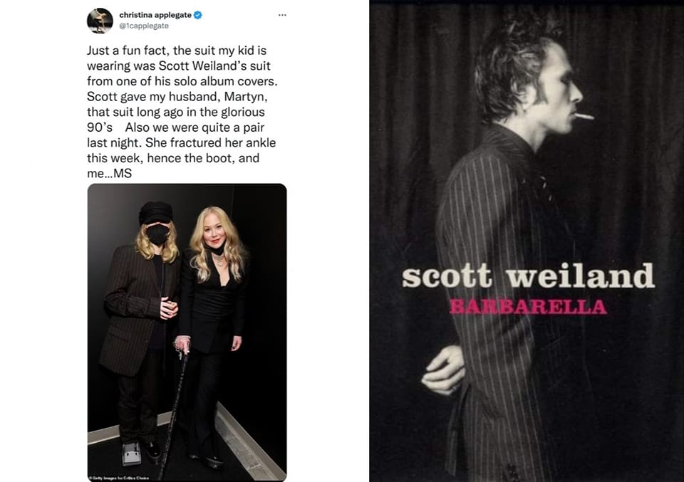 The YEAR - • CHRISTINA APPLEGATE, HER DAUGHTER & SCOTT WEILAND'S SUIT ...