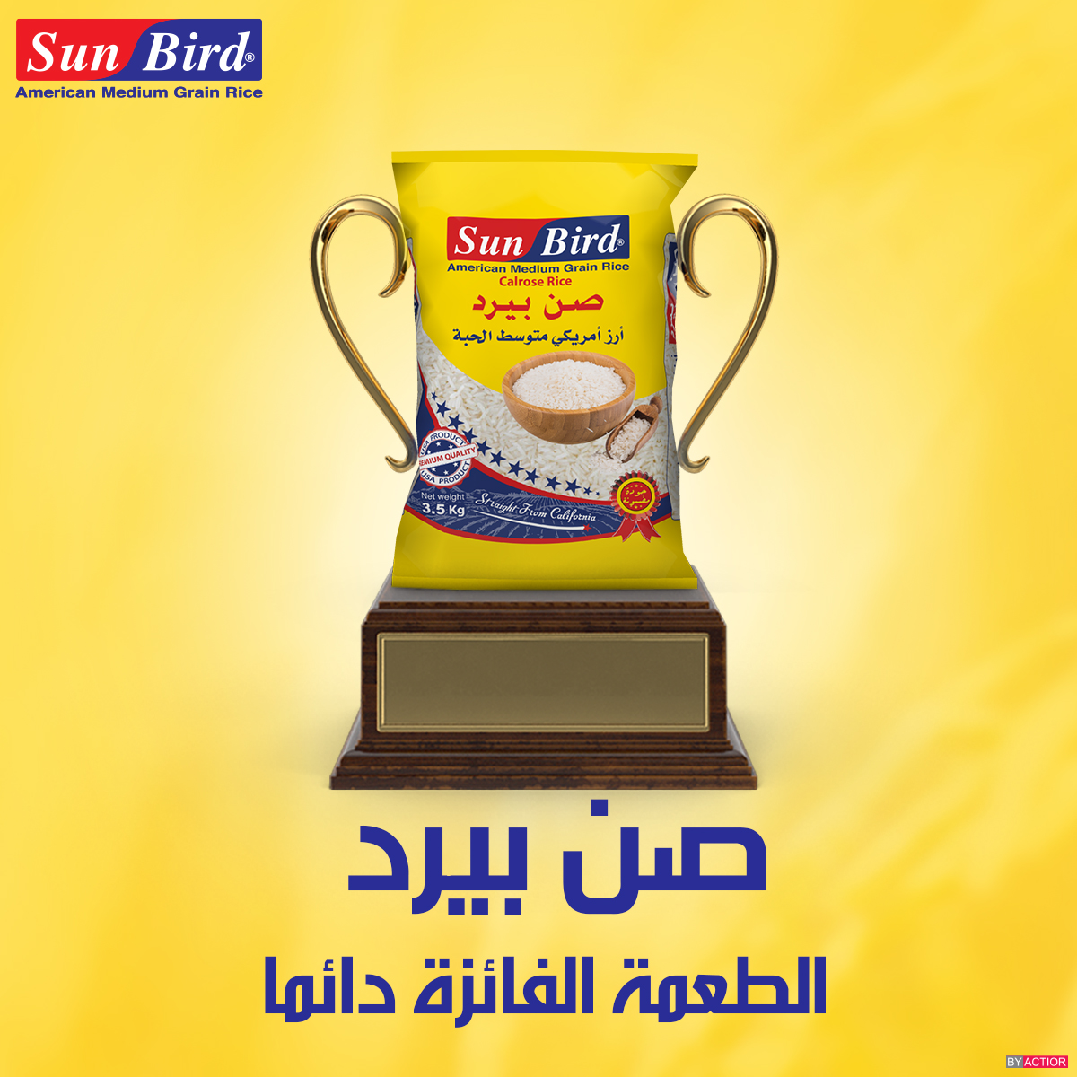Sun Bird Rice أرزصن بيرد - الطبخة لما تكون بأرز صن بيرد بكل الزكاوة ...