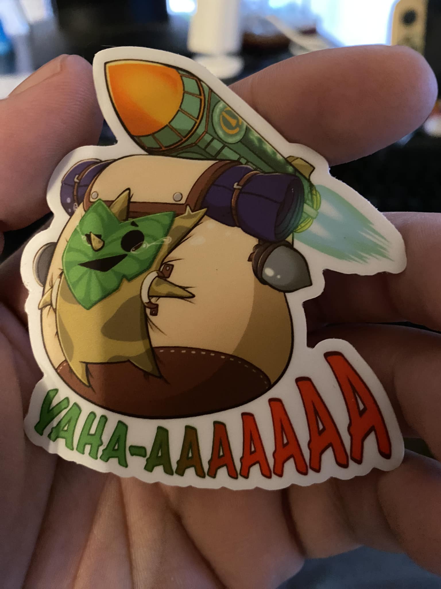 Got my Korok space program sticker 🥰🥰