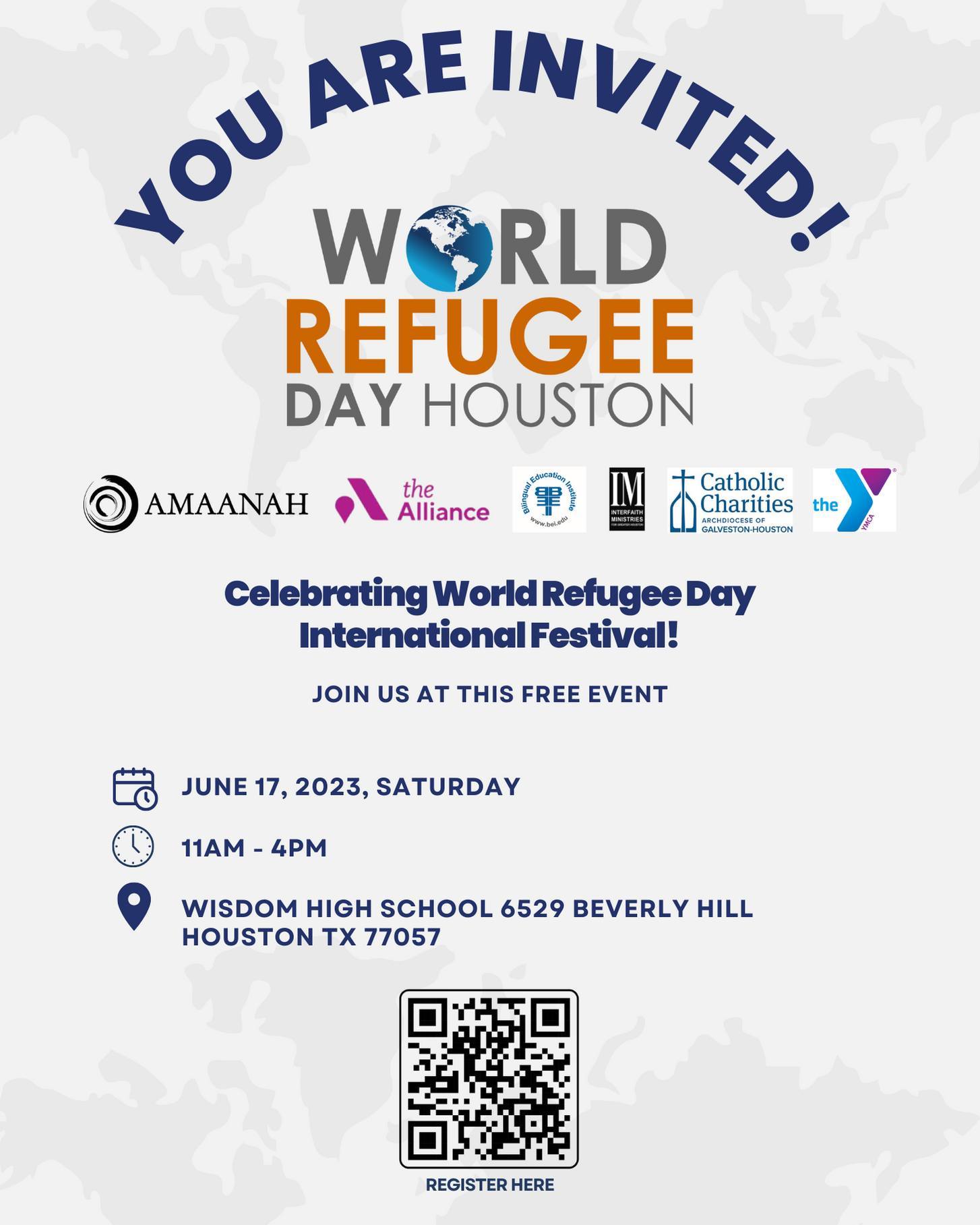 World Refugee Day is... - Chinese Community Center of Houston
