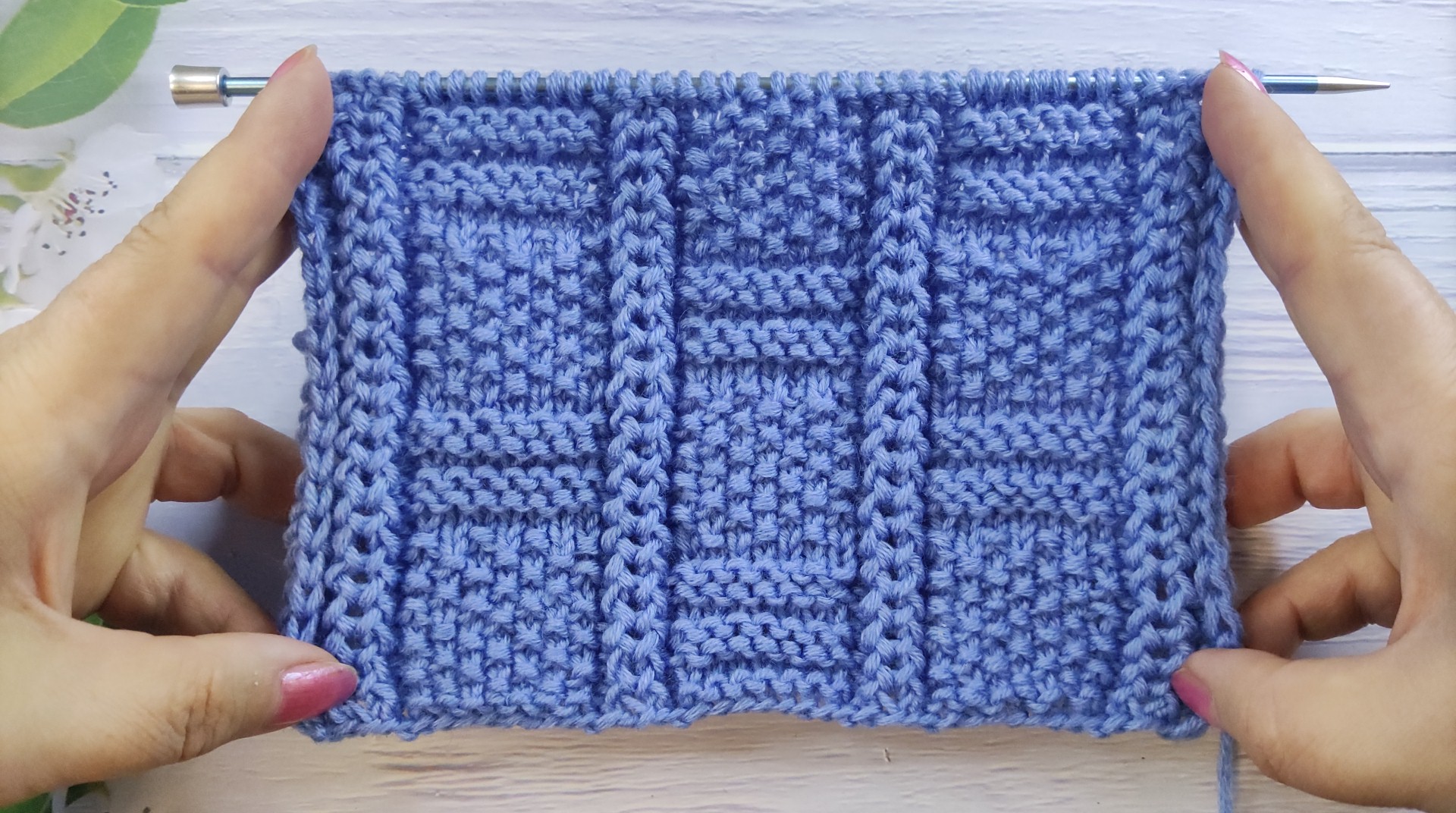 Free - https://knit-charts.com/knitting-stitch-patterns/item/checker ...
