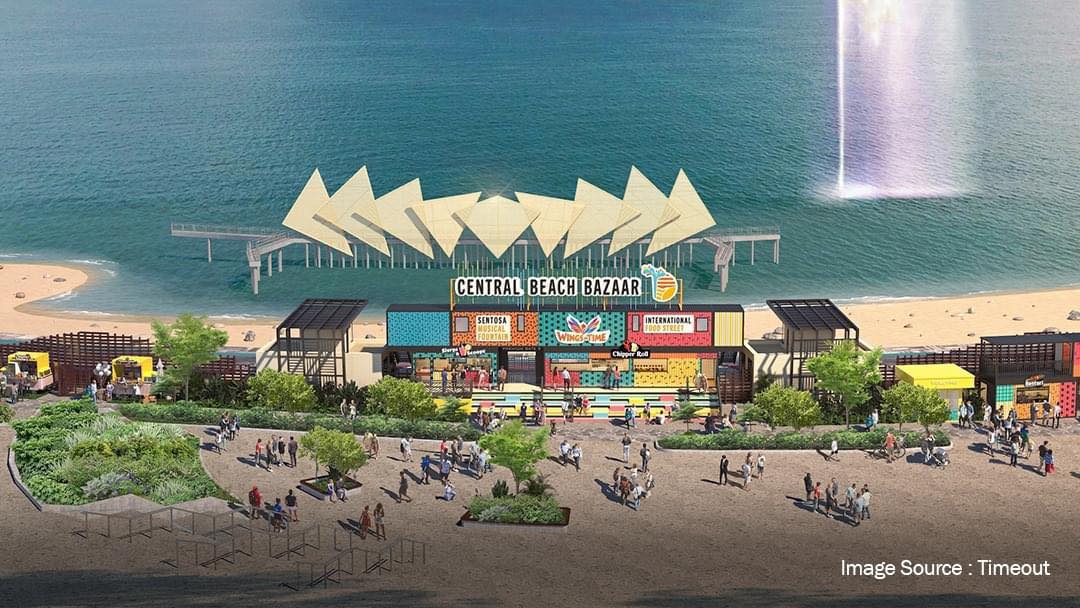 Travelodge Harbourfront - Gotta love Sentosa's newest beach market ...