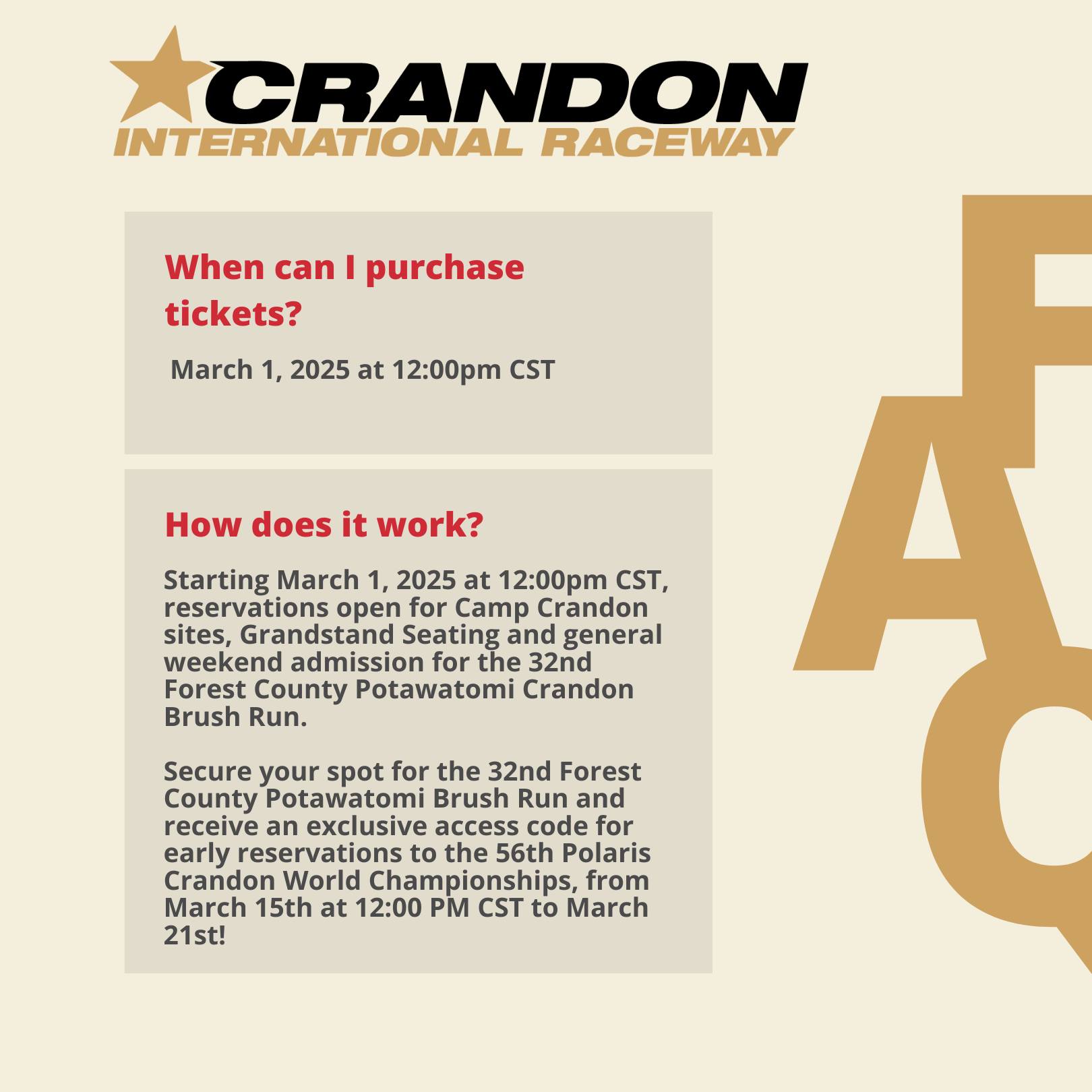Crandon International... - Crandon International Raceway