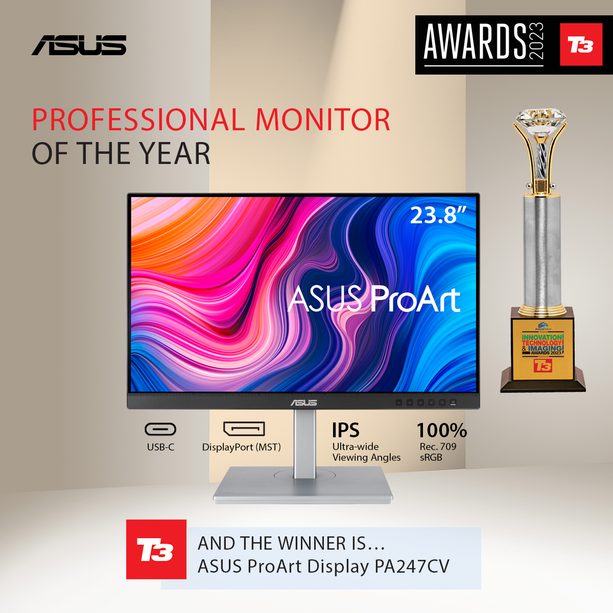 ? Precision You Can Trust Meet the ASUS ProArt Display PA247CV 