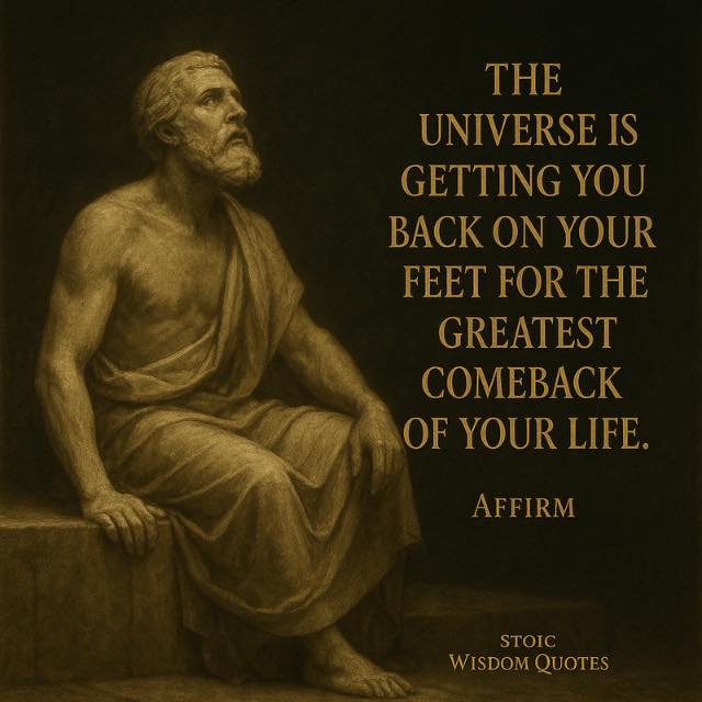 Stoic - 🔥 The Greatest Comeback of Your Life 🔥 Every setback is ...