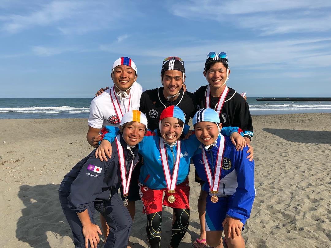 Legends - JAPAN Surf Carnival 2018 Open male beach flags 1 和田賢一 式根島LSC ...