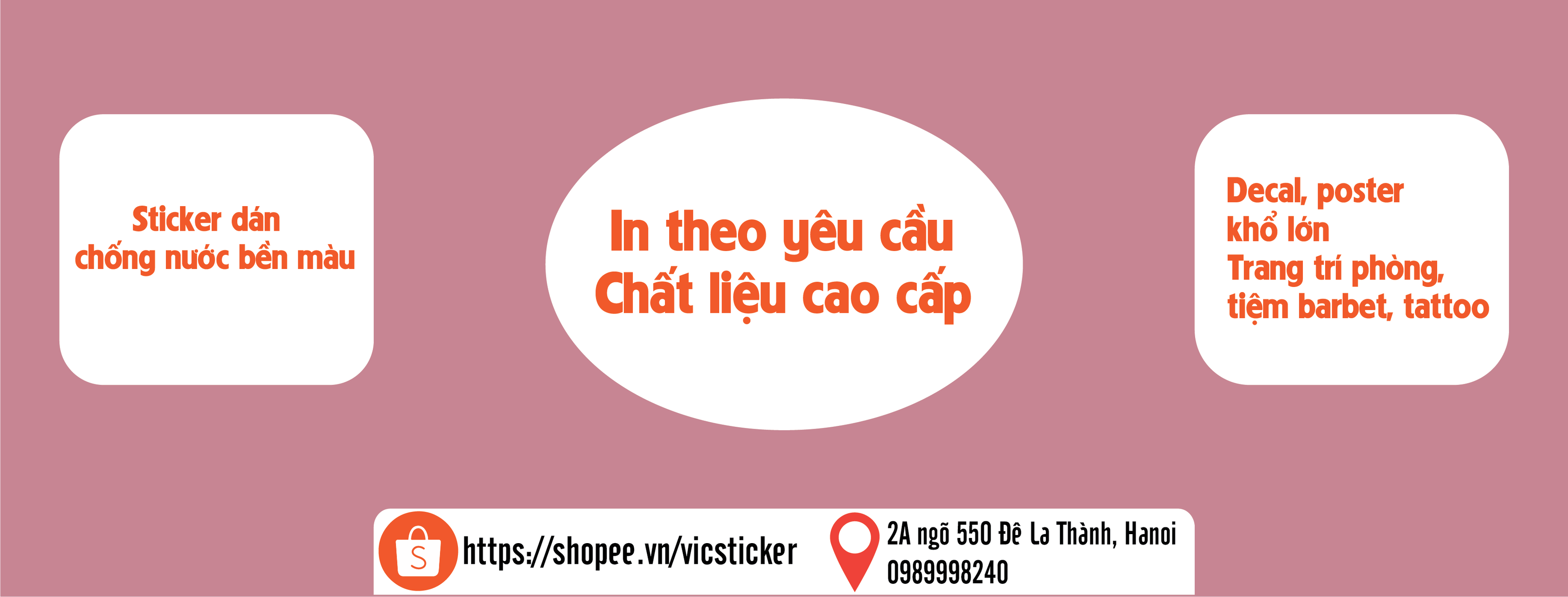 V.I.C sticker shop | Hanoi
