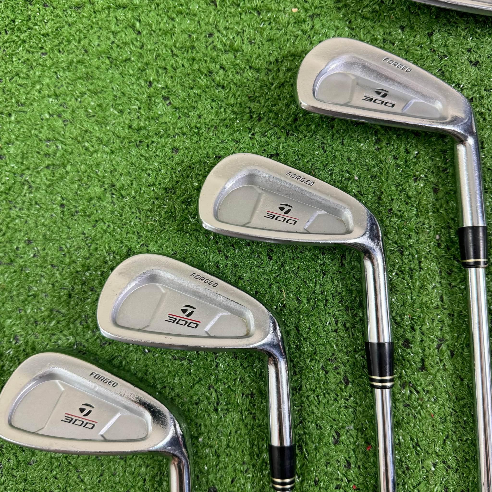 Taylormade Forged T300 Iron Set 3-PW FCM Rifle Flighted 5.0 Regular ...