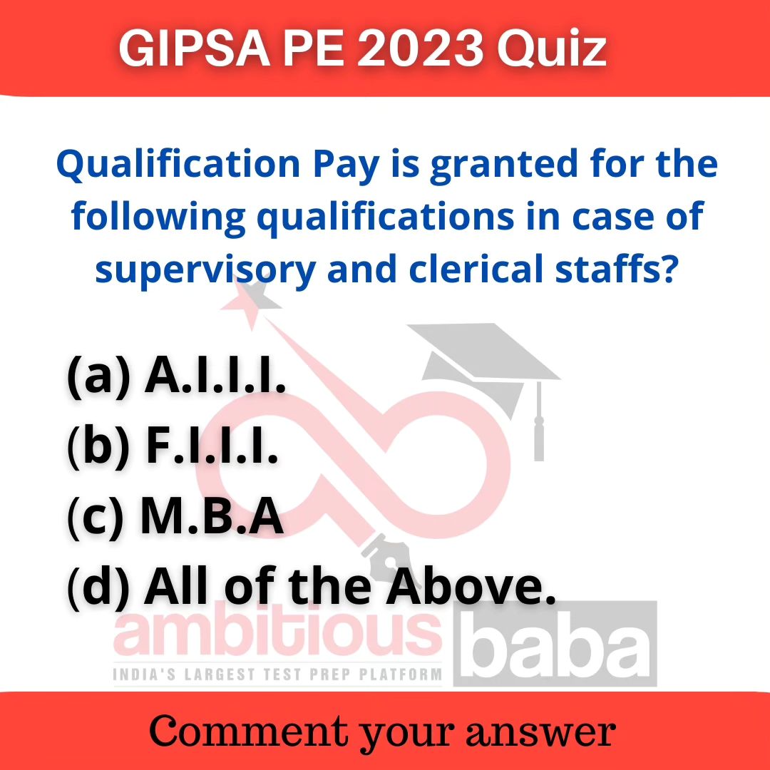 PARA 13.2 GIPSA Officer iii Exam