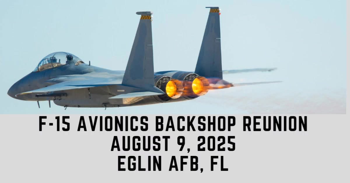 F-15 Avionics Backshop Reunion, 2025