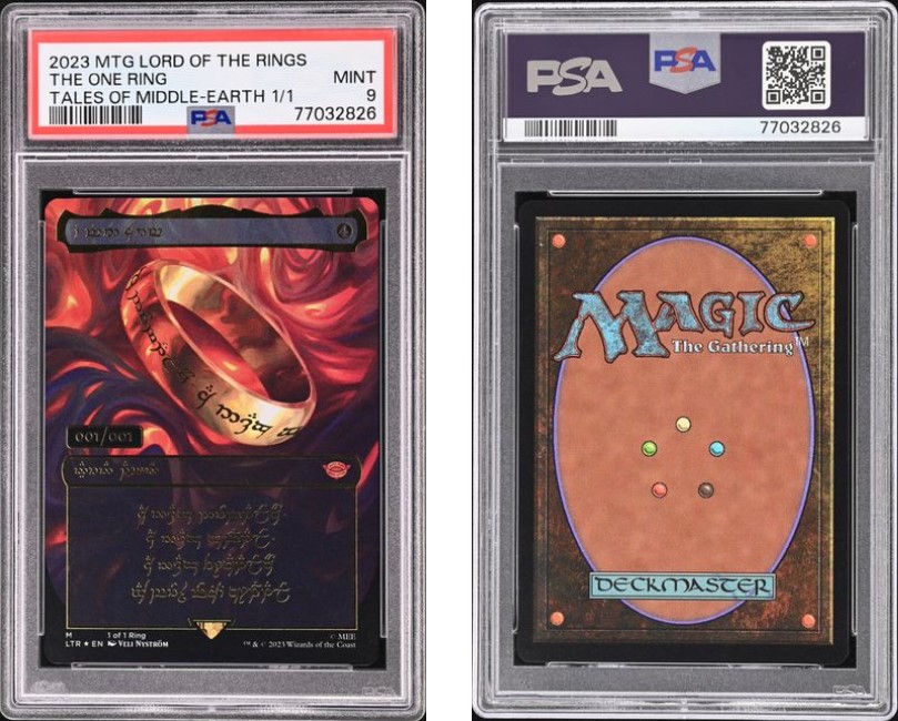 the one ring card graded Magic Gathering Lord of the Rings The LTR #246 Foil PG Gr – Rotterdam Comics The Gathering In August 2023, Post Malone