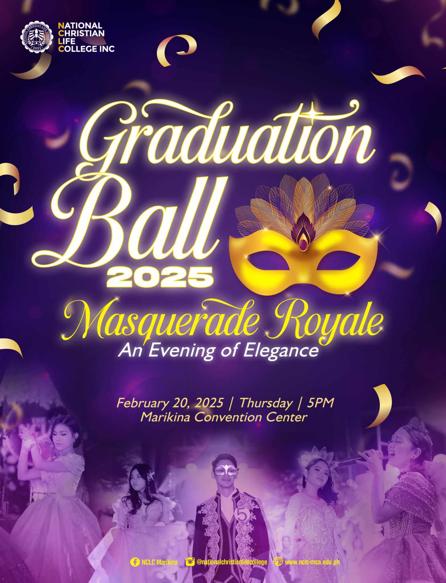 National - Graduation Ball 2025 Masquerade Royale: An Elegant Evening ...