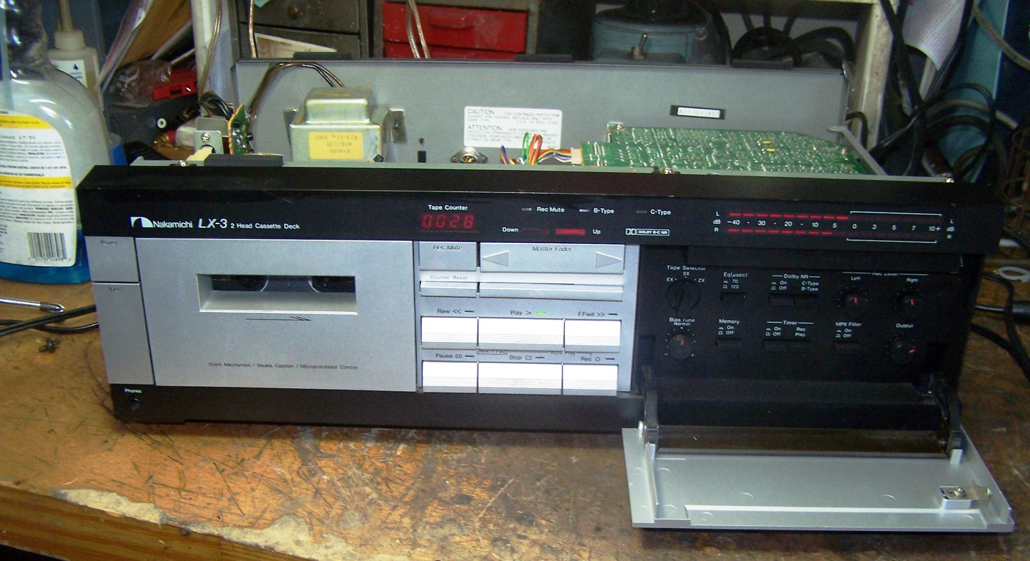 Nakamichi LX-3 Two Head Cassette Deck (1981-82)