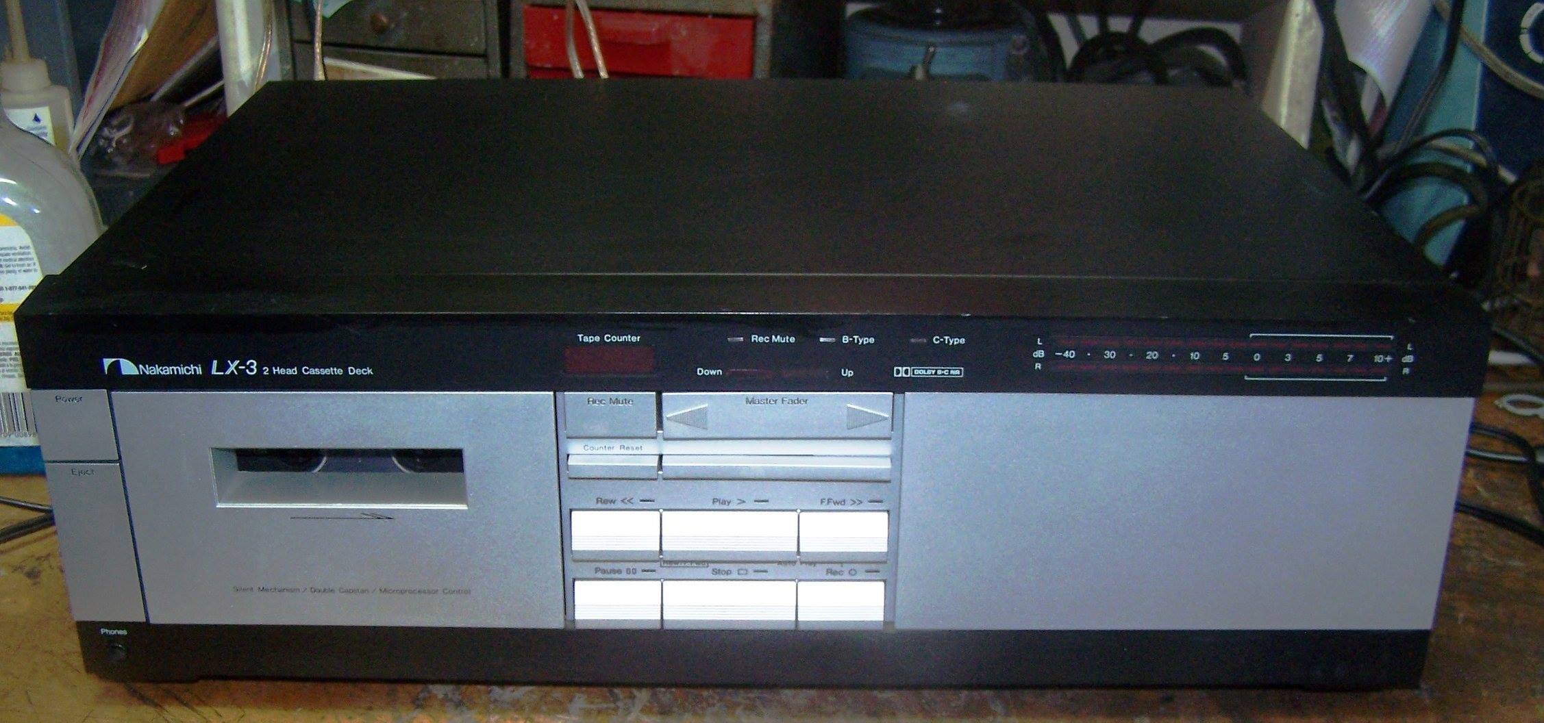 Nakamichi LX-3 Two Head Cassette Deck (1981-82)