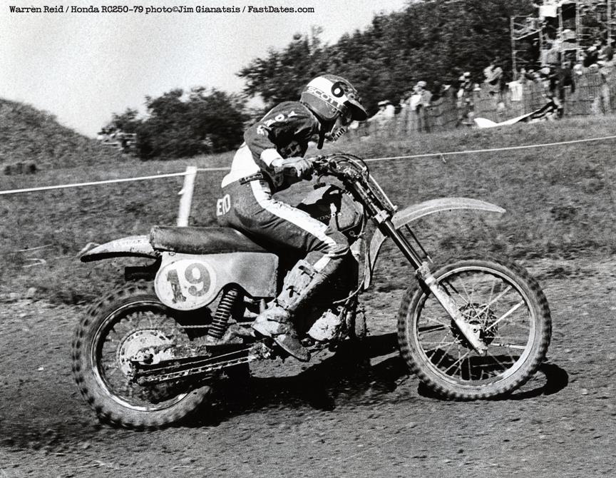 The Golden Age of Motocross - Warren Reid on the factory Honda RC380-79 ...