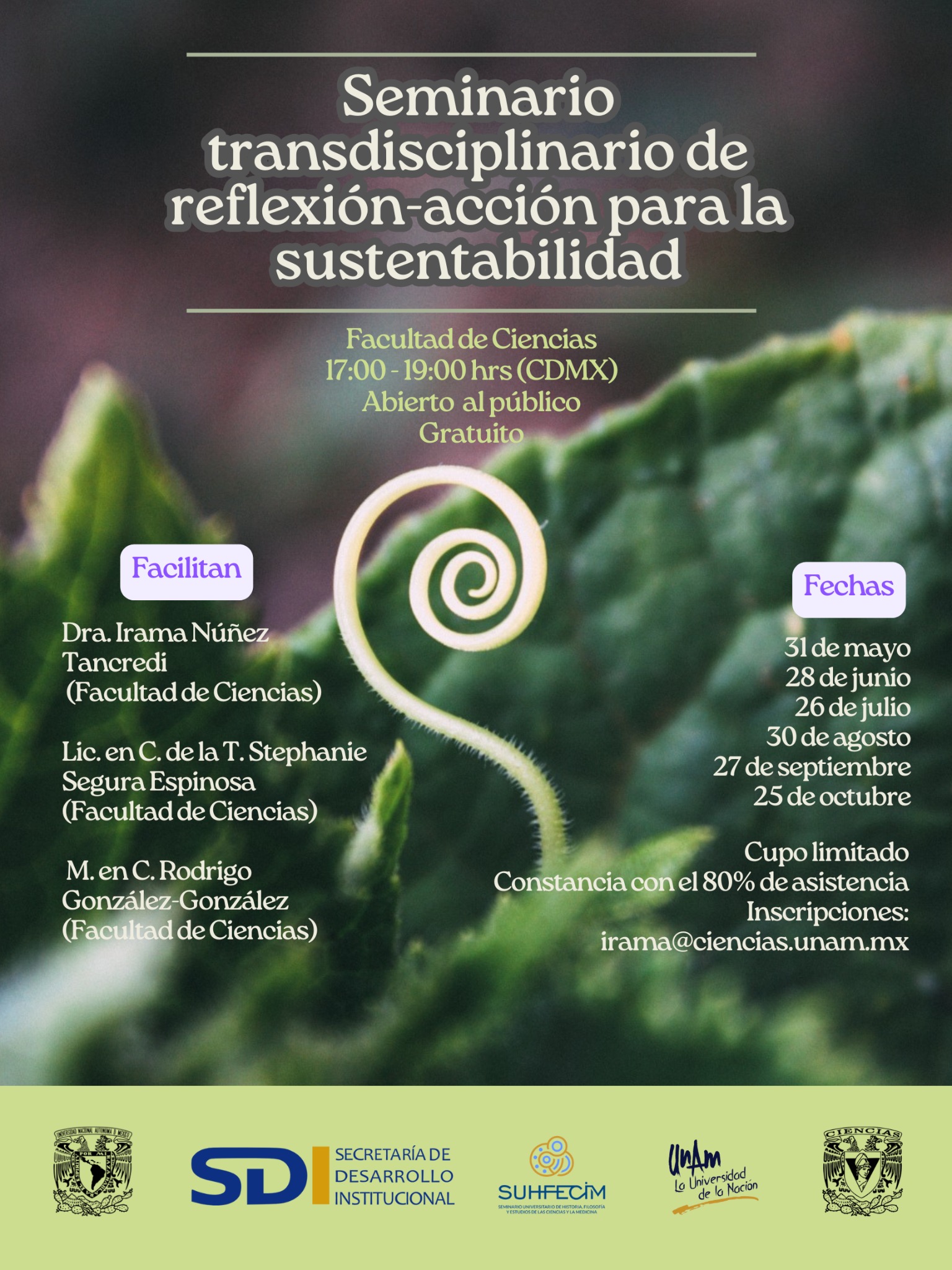 Fundación UNAM - La Facultad de Ciencias te invita al...
